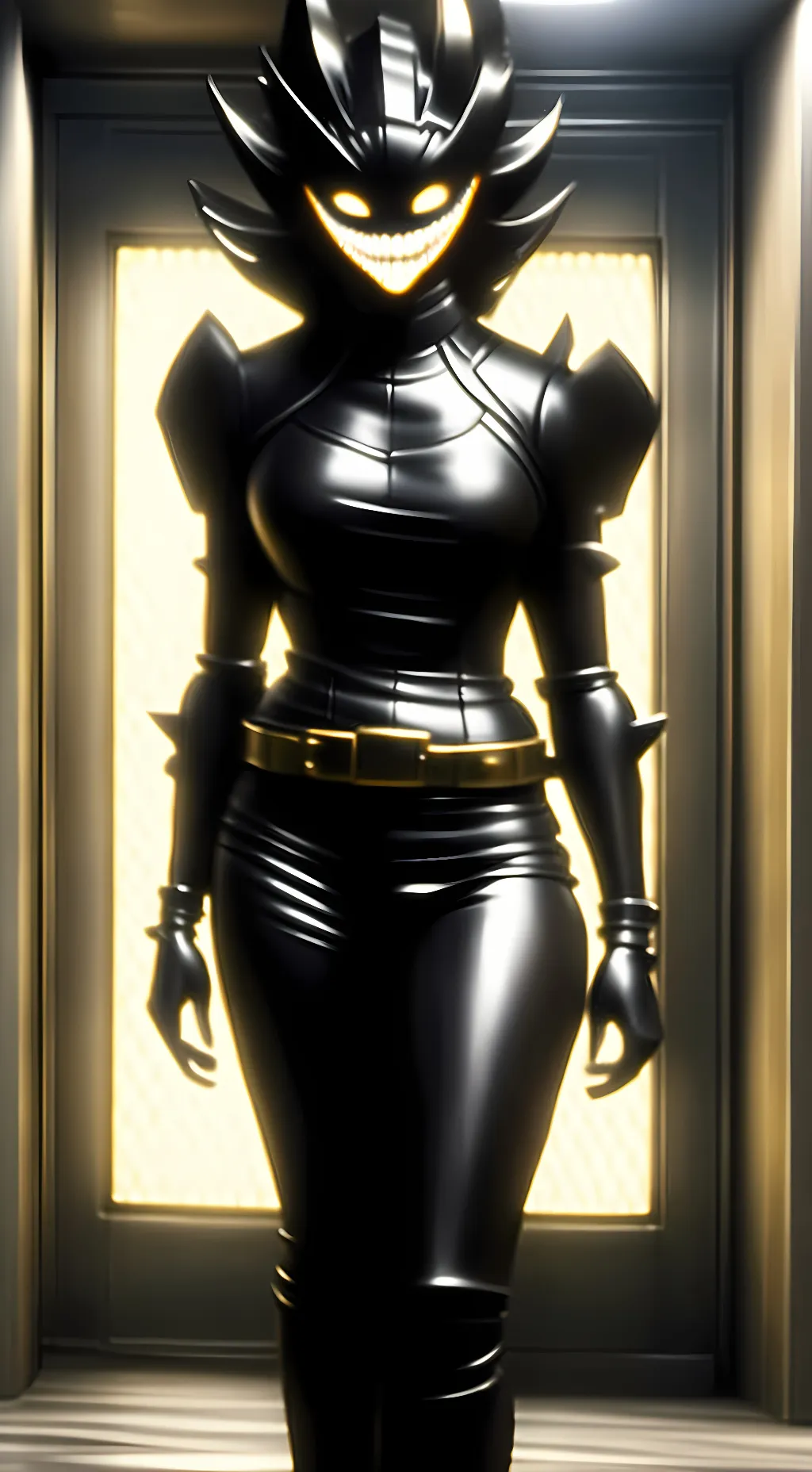 ai character: Smiler background
