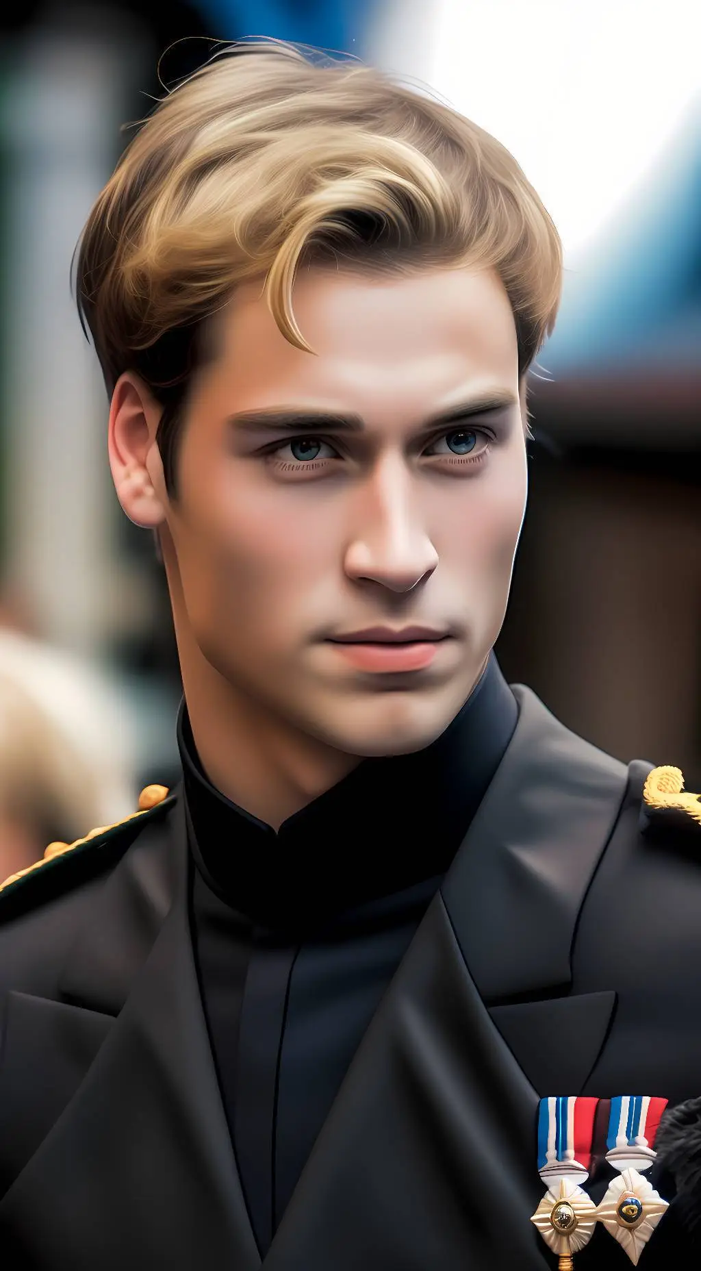 ai character: Prince William background