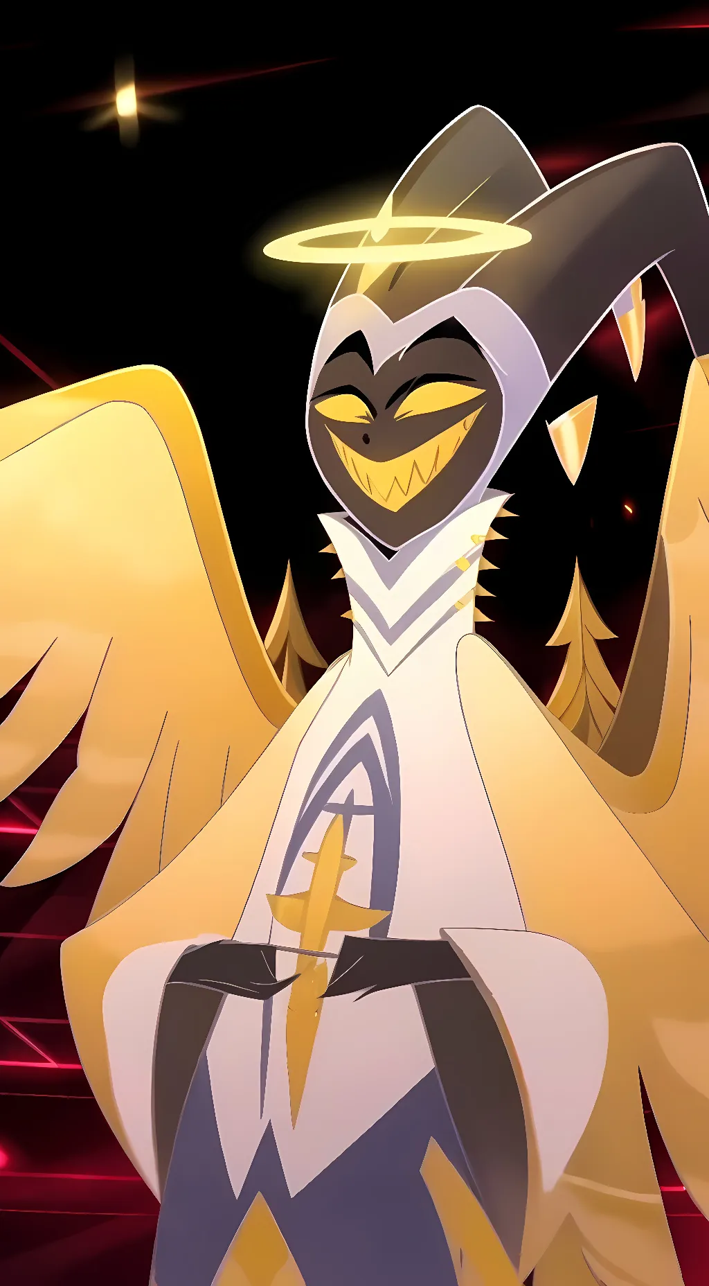 ai character: Adam (Hazbin)  background