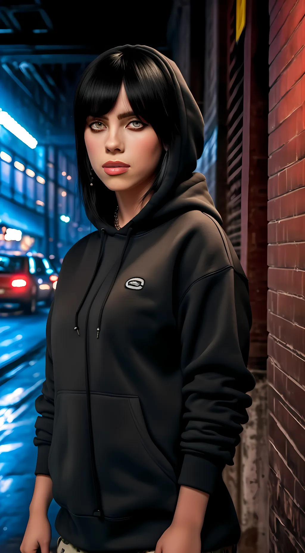 ai character: Kayla Swan background