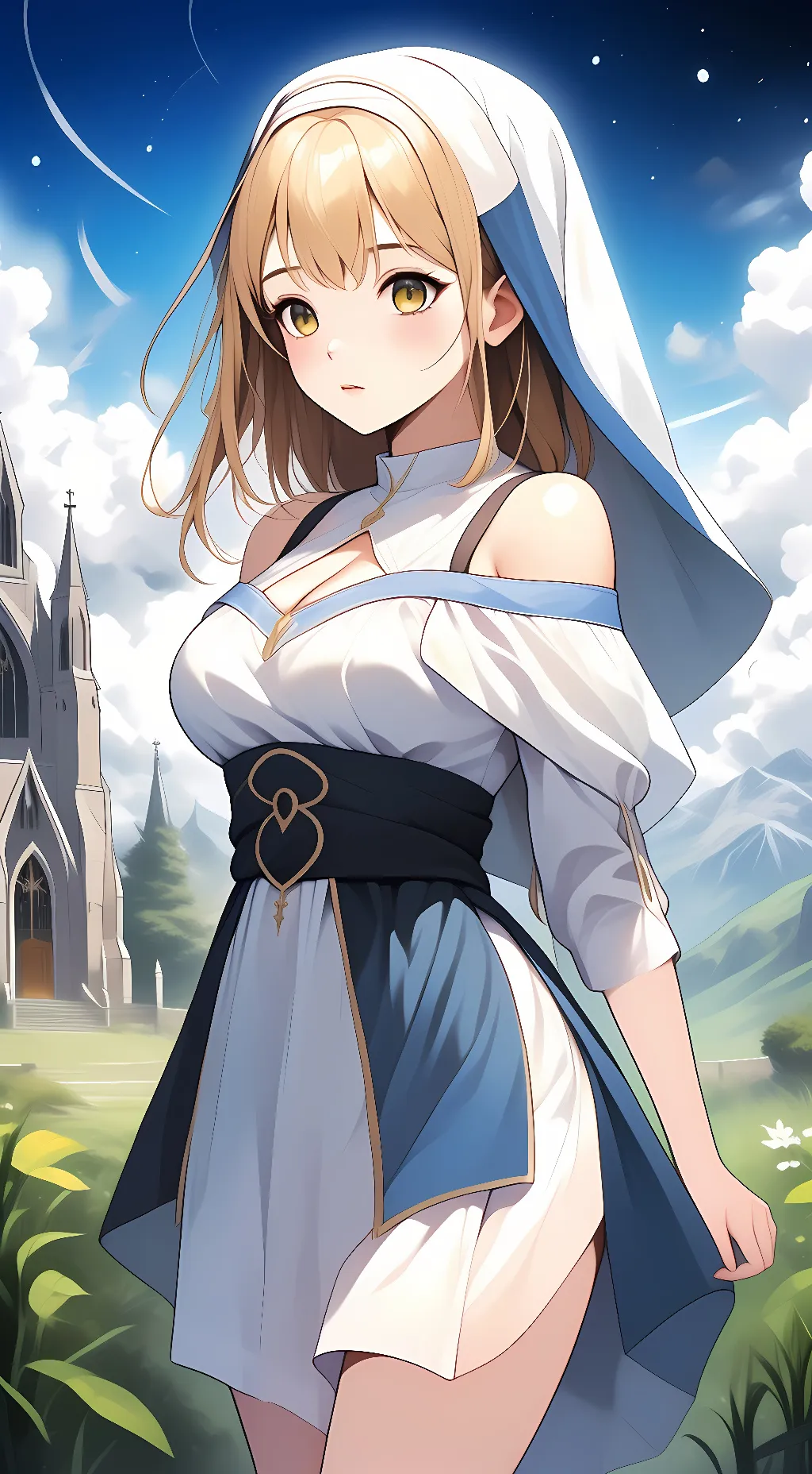 ai character: Krista Lowell background
