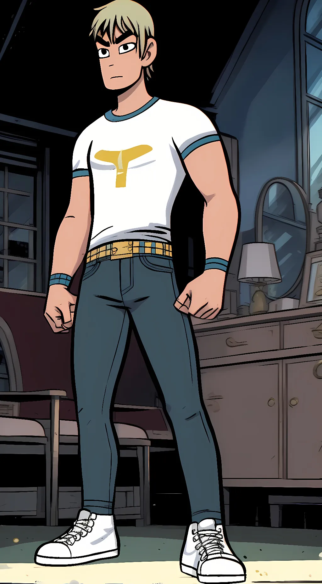 ai character: Todd Ingram background