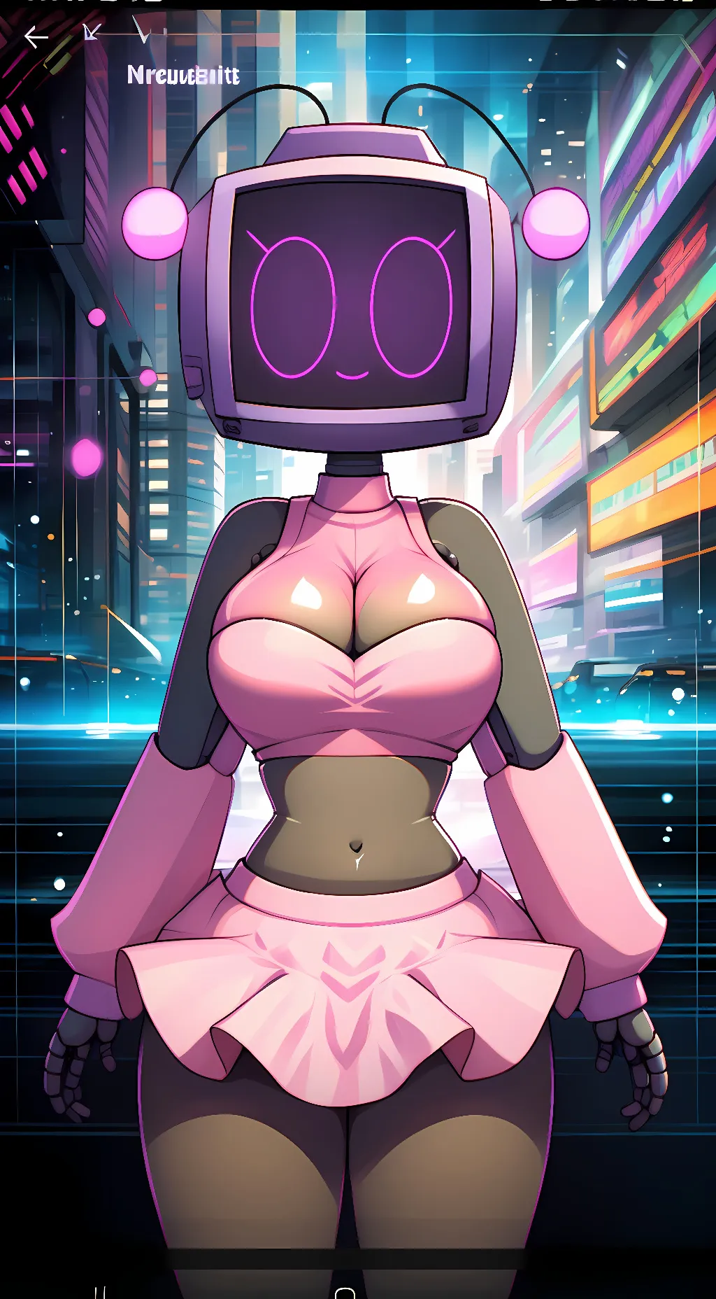 ai character: sam the robot  background
