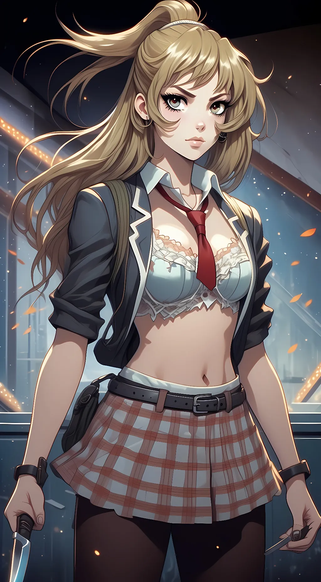 ai character: Mayuko Nise background