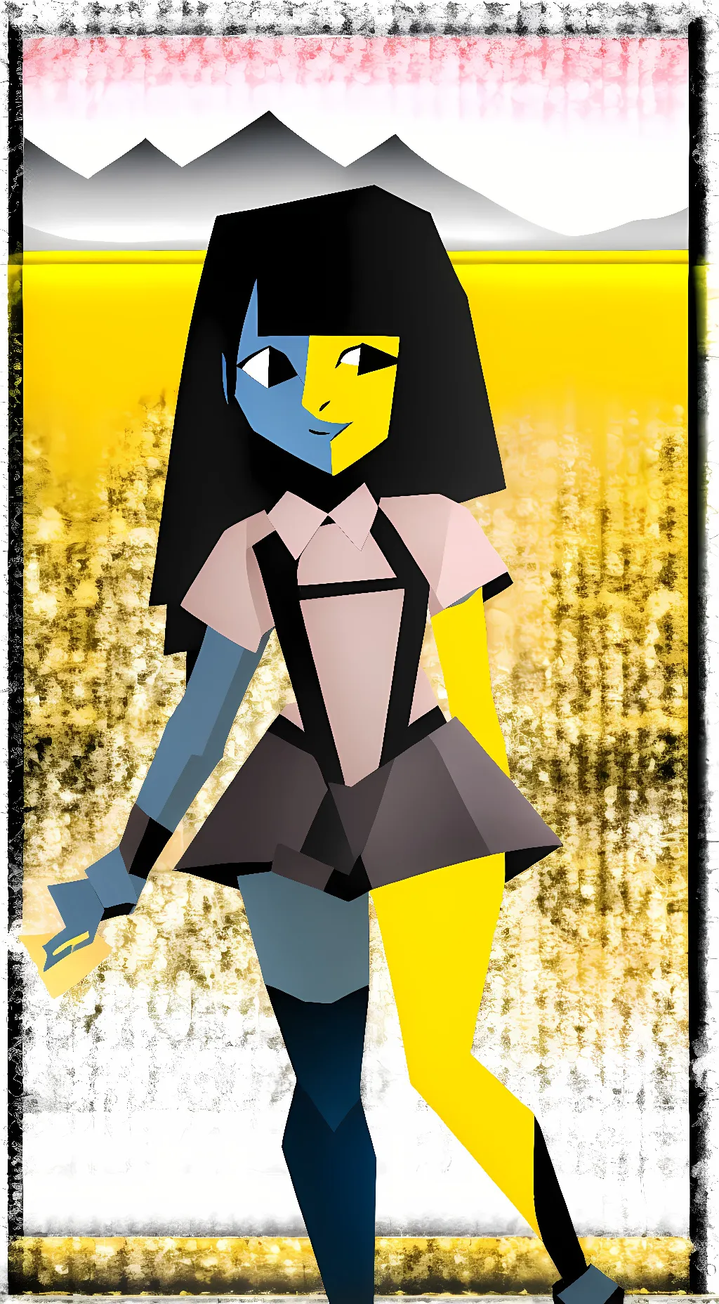 ai character: Ena  background