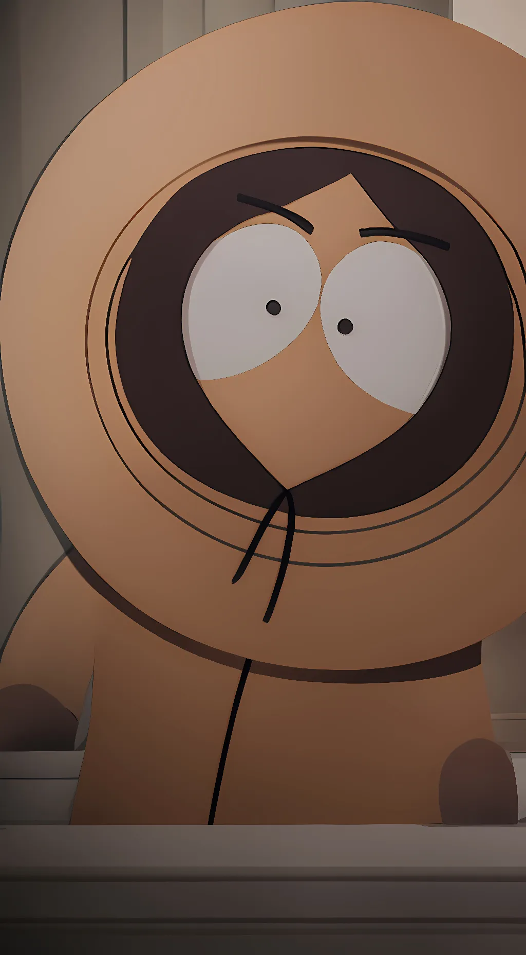 ai character: Kenny McCormick background