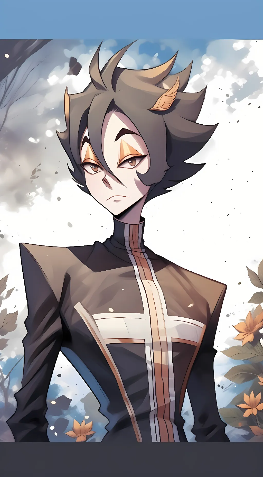 ai character: Azreal Hazbin hote background