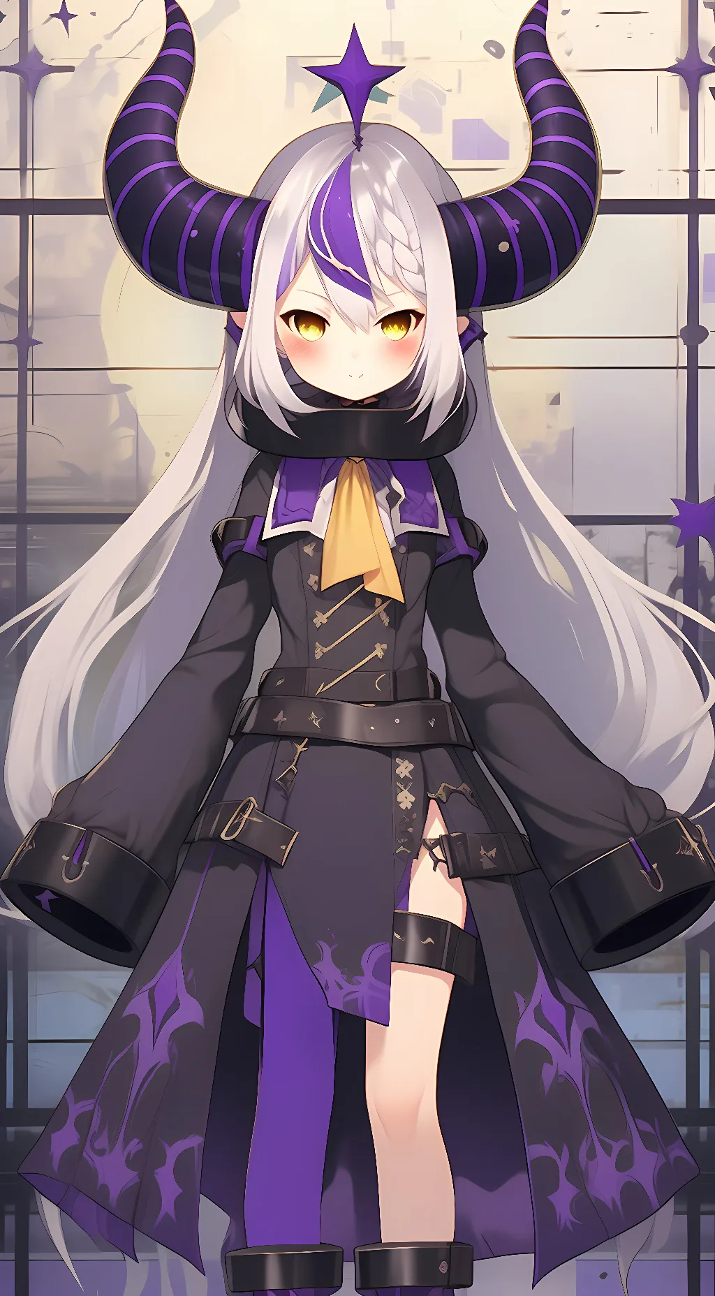 ai character: La+ Darkness background