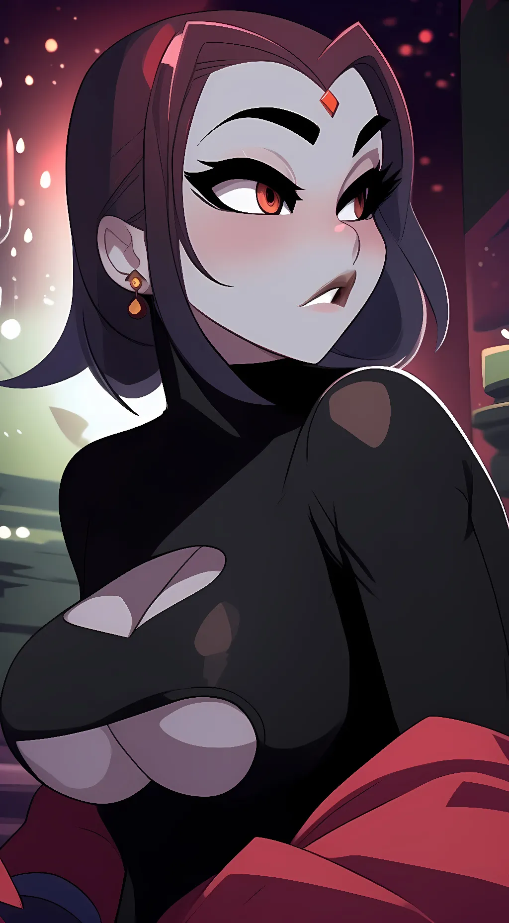 ai character: Raven background
