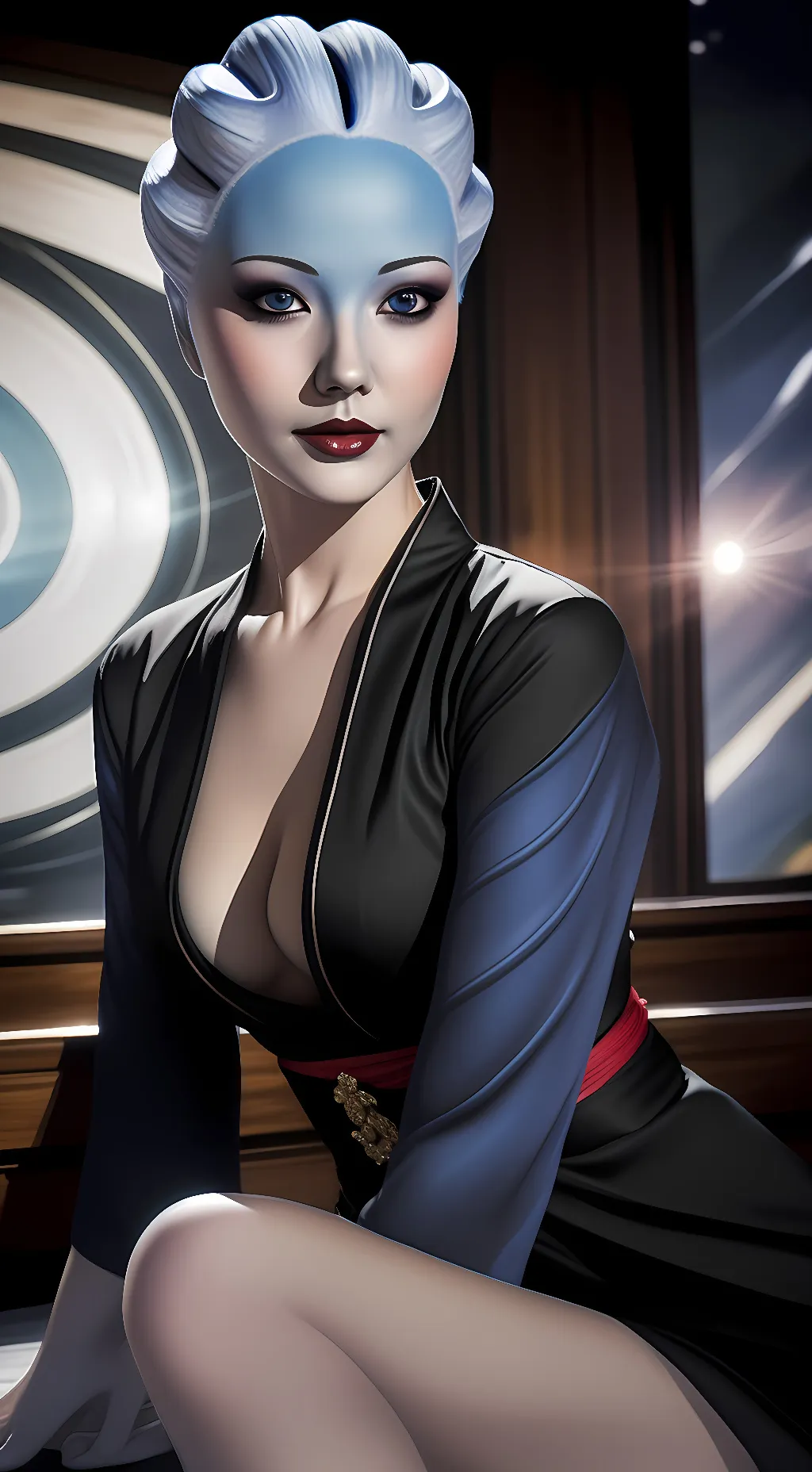 ai character: Mira background