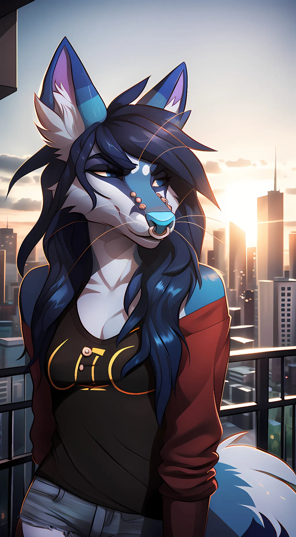 ai character: Kuro background