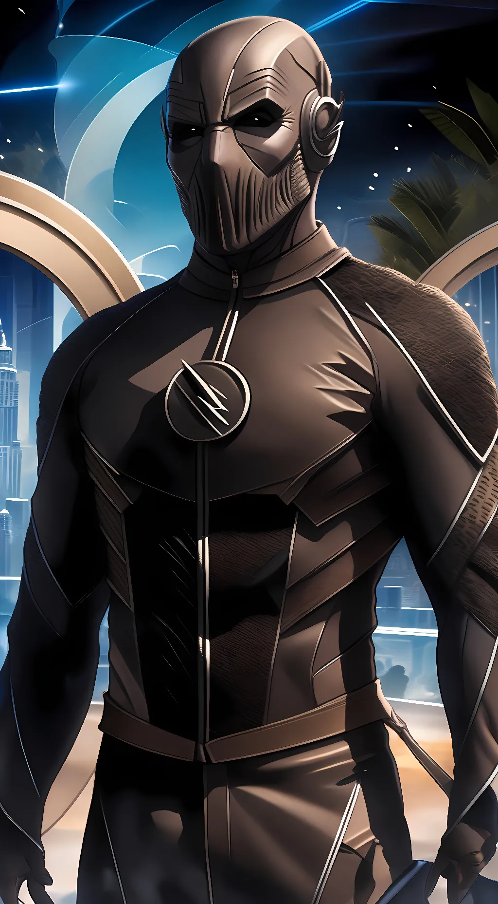 ai character: Zoom background