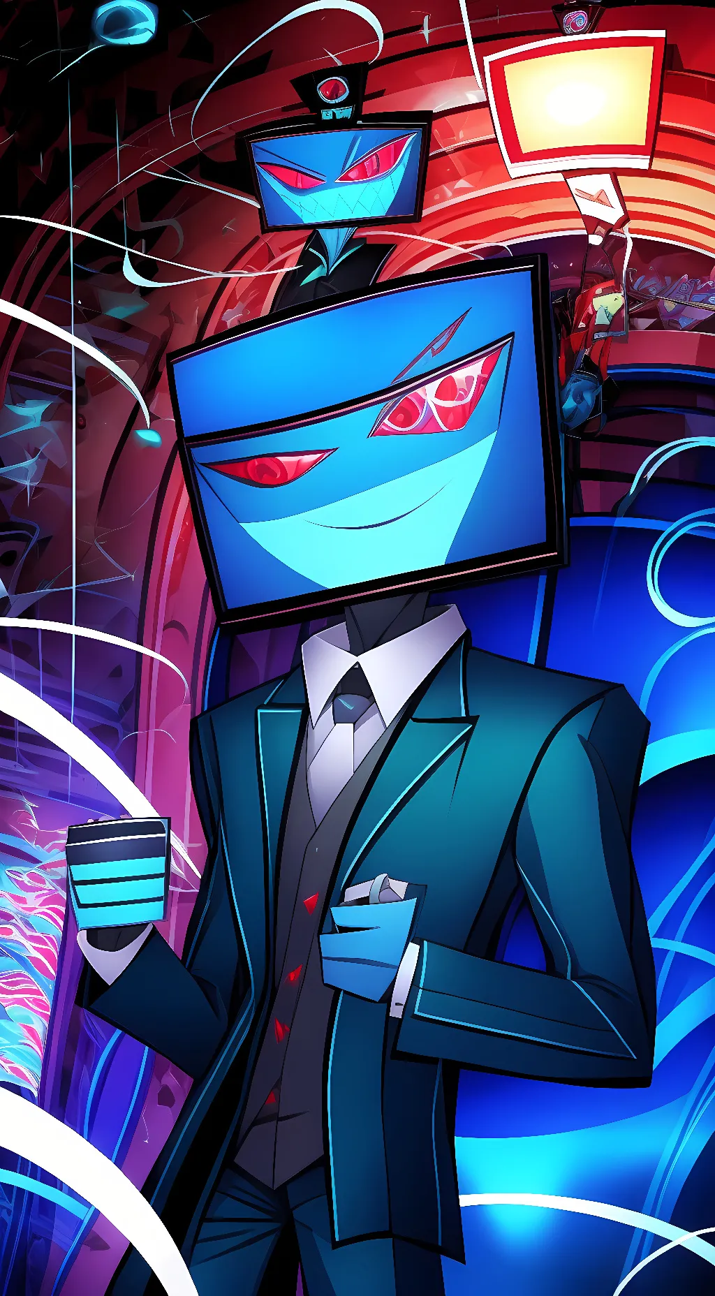 ai character: Vox (H.H.) background