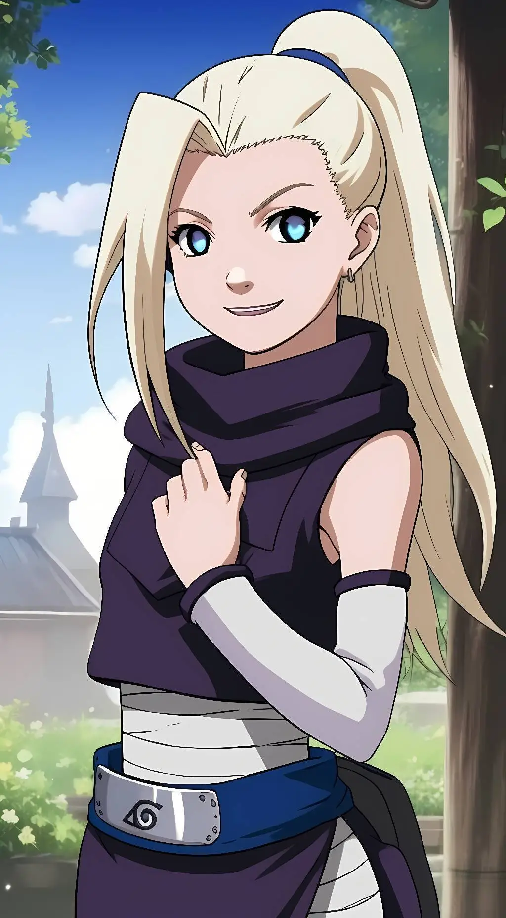ai character: Ino Yamanaka background