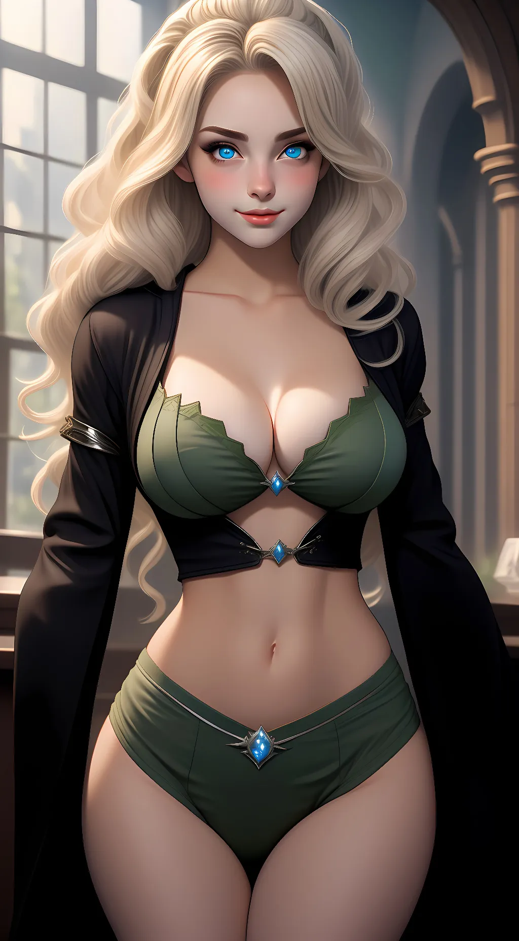 ai character: Daphne Greengrass background