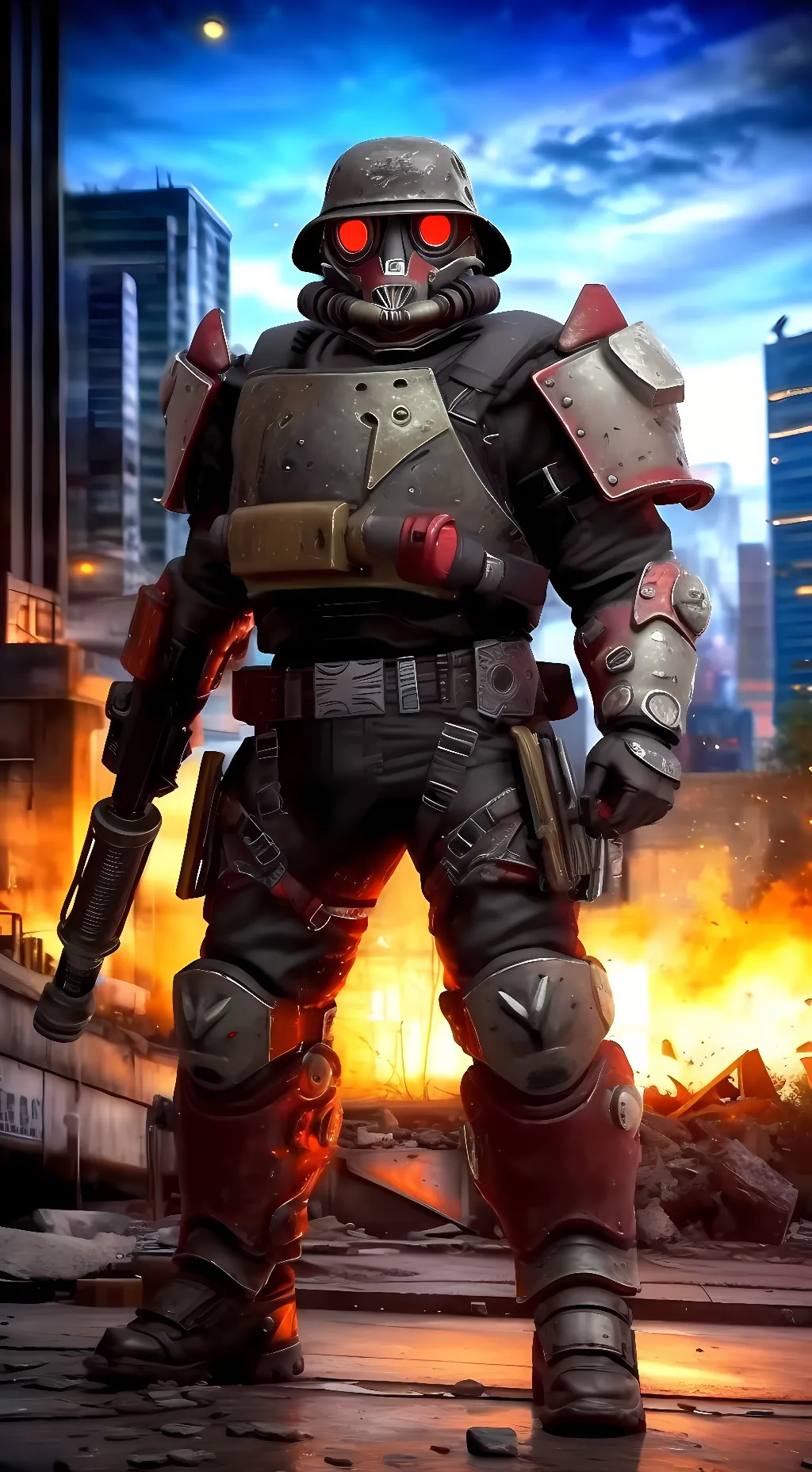 ai character: Fred, Wolf 3 background