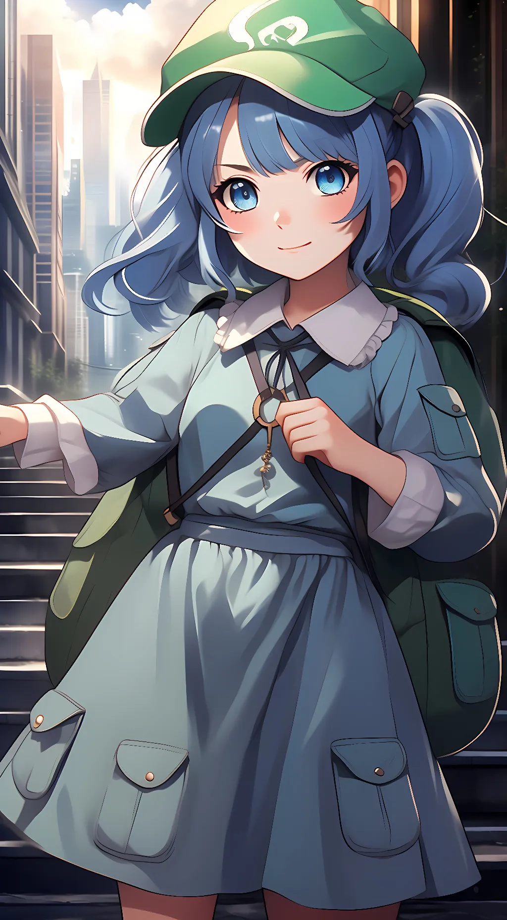 ai character: Nitori Kawashiro background