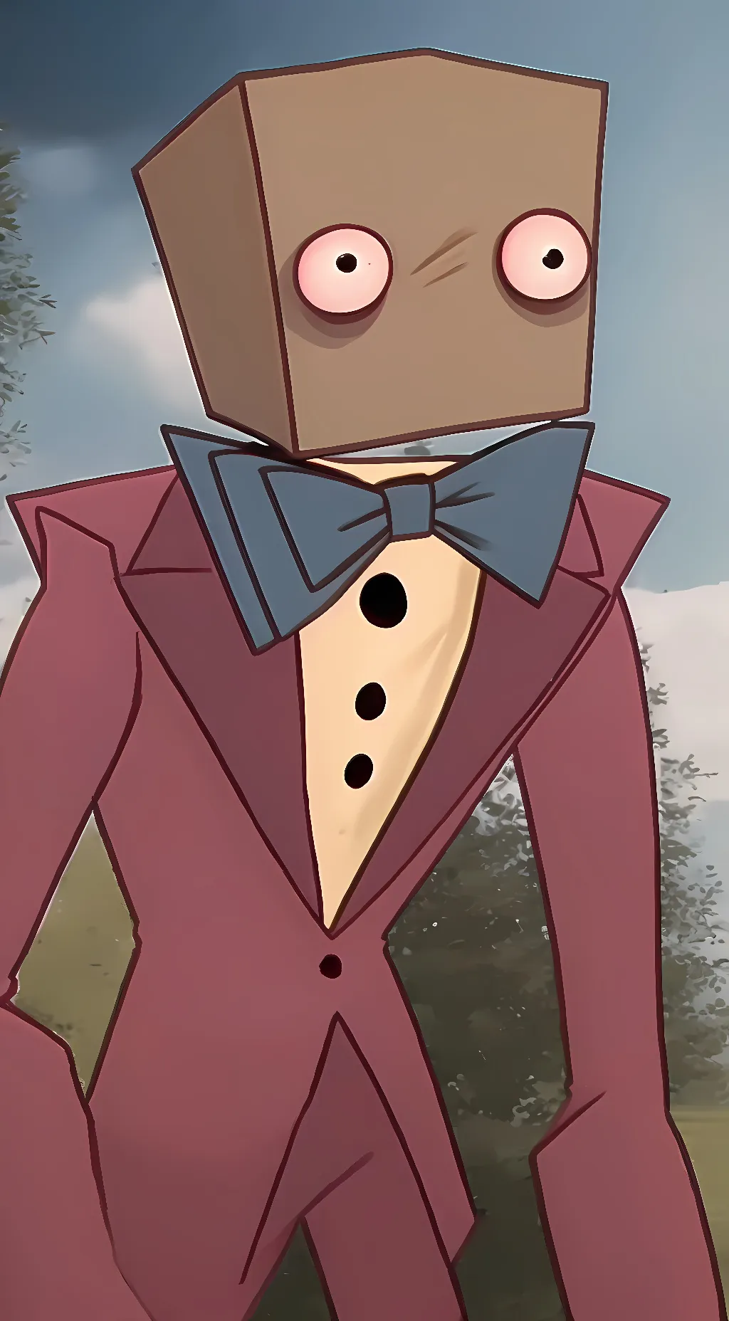 ai character: Darly Boxman background