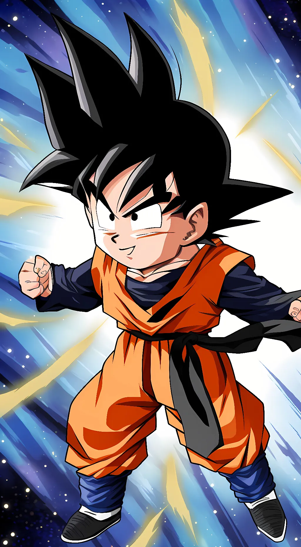 ai character: Goten background