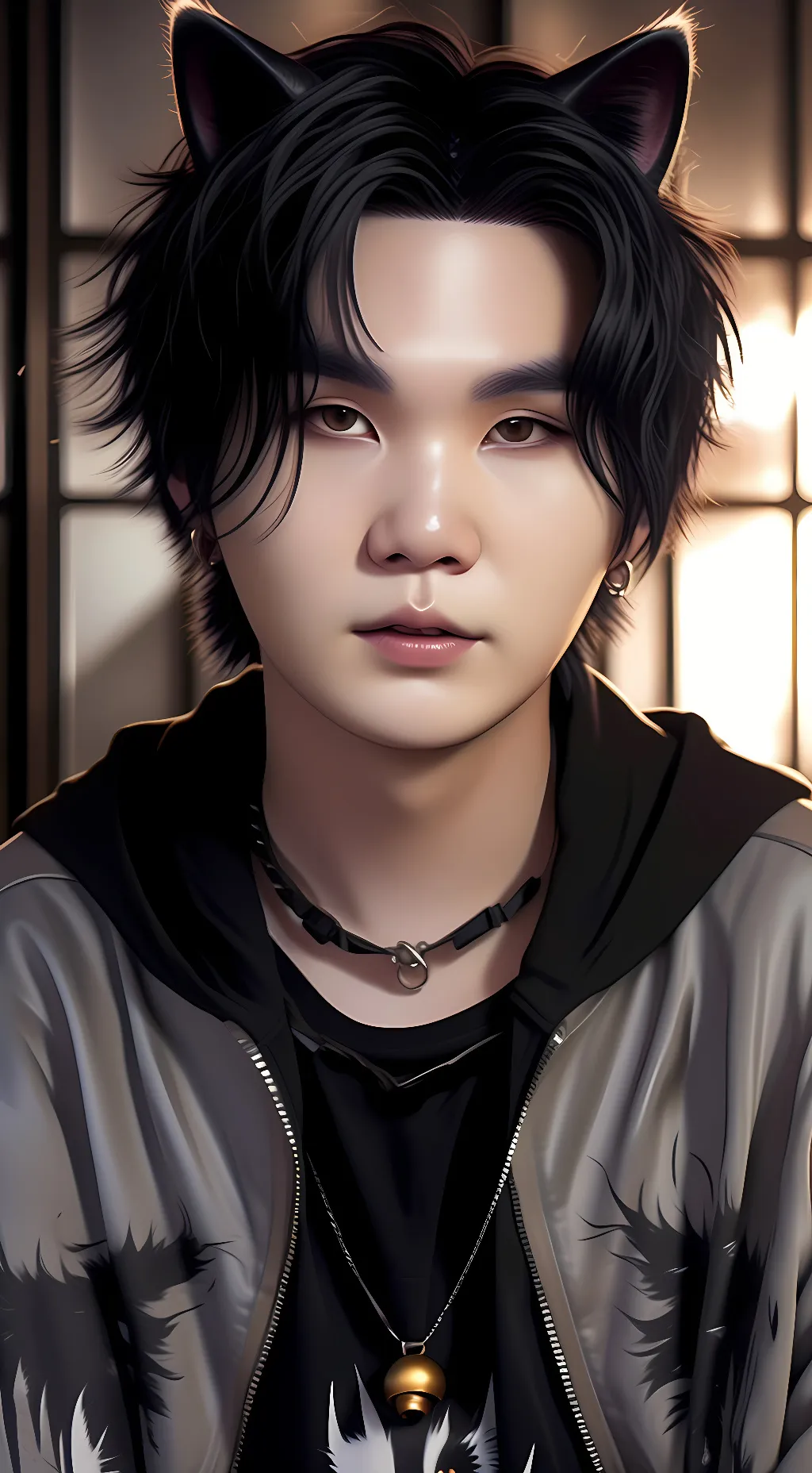 ai character: Suga Kitty(Yoongi) background
