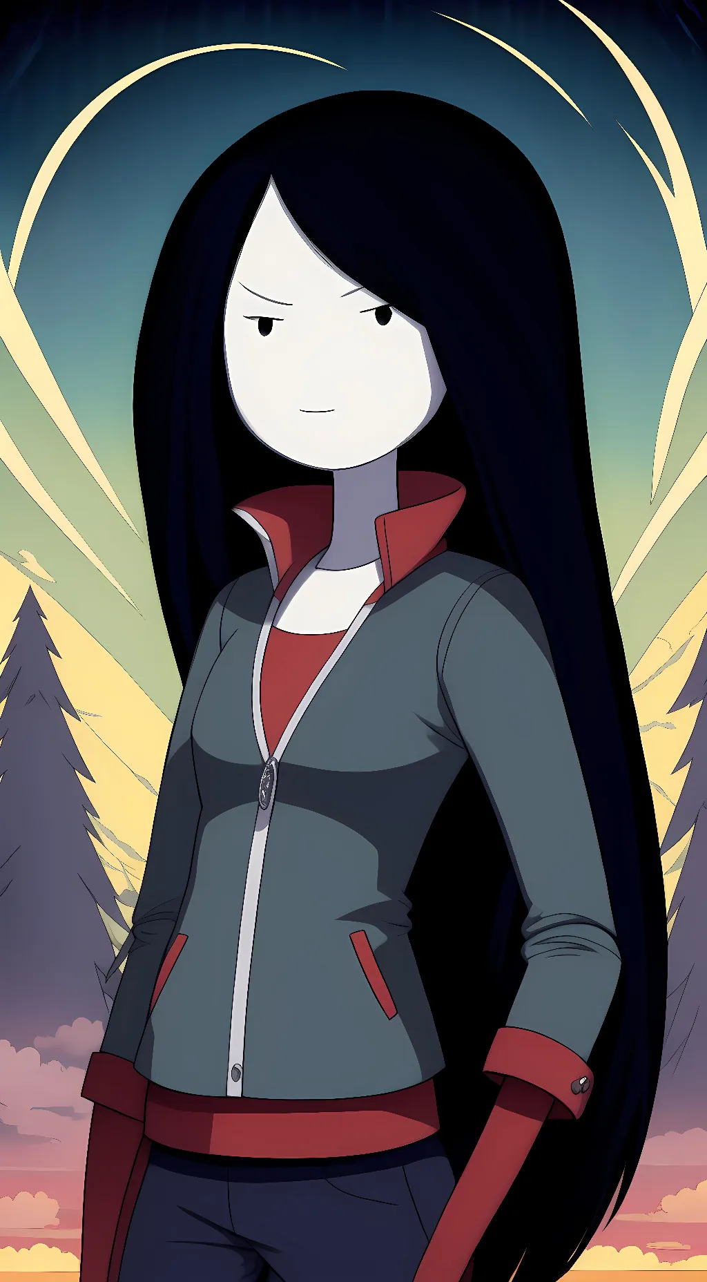 ai character: Marceline background