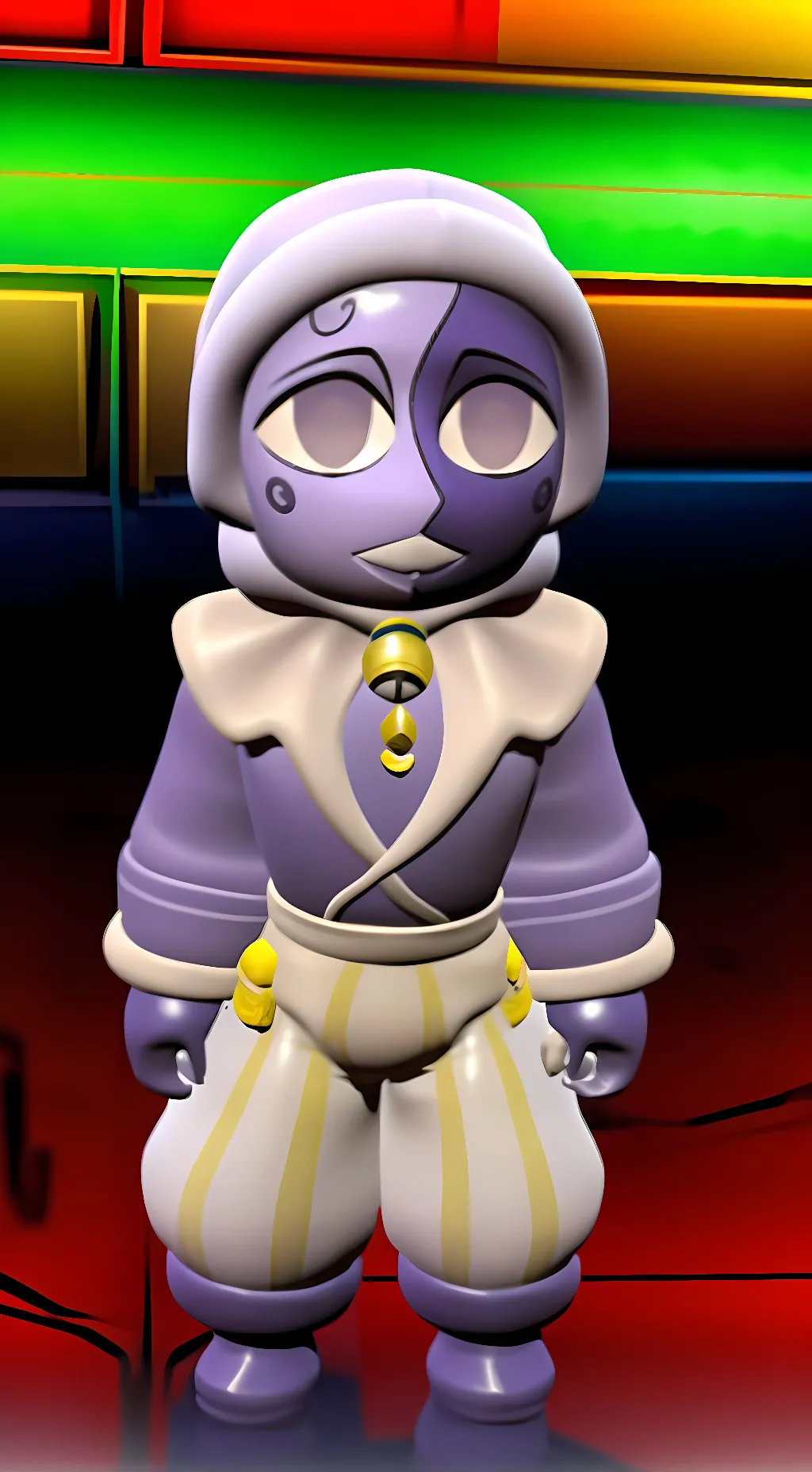 ai character: lunar background
