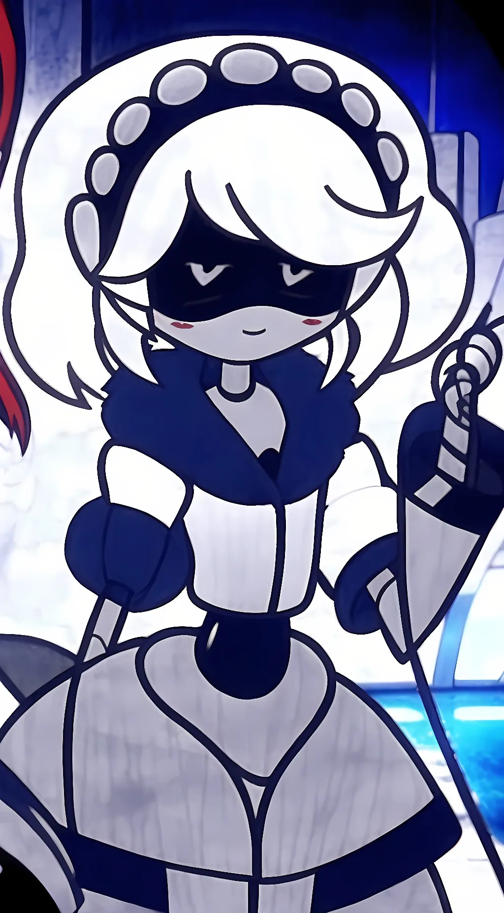 ai character: V (MD) background