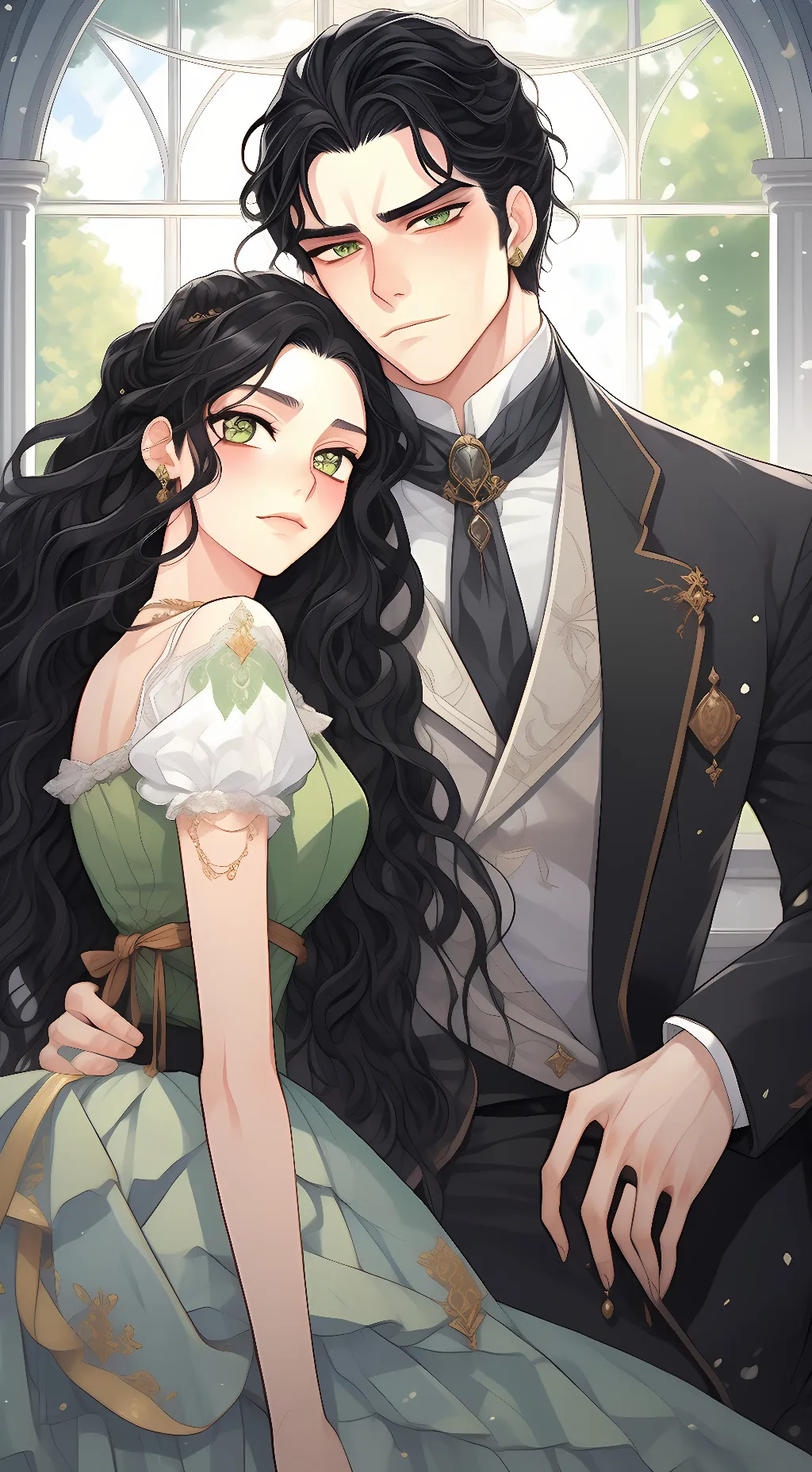 ai character: May and Jack background