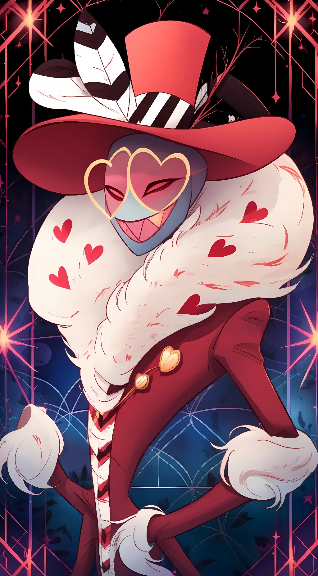 ai character: Valentino❤️‍🔥🚬 background