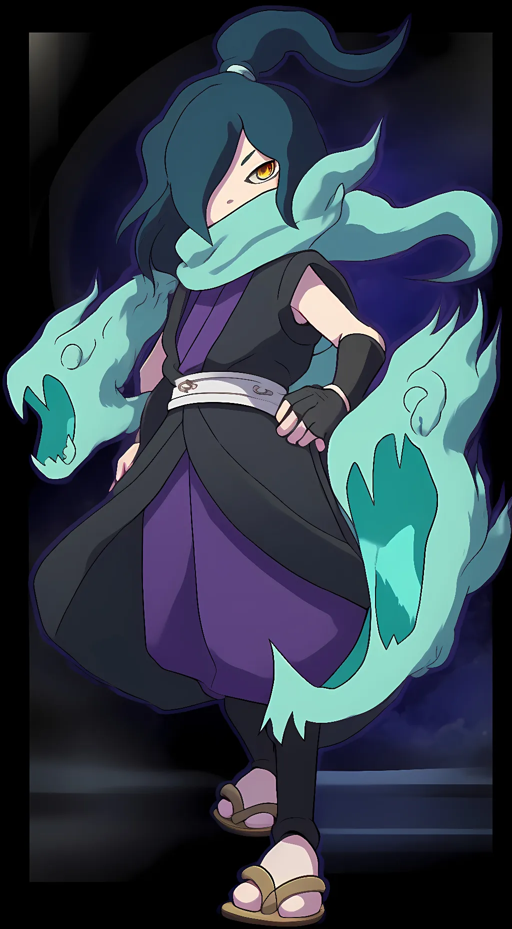 ai character: Venoct(YoKaiWatch) background