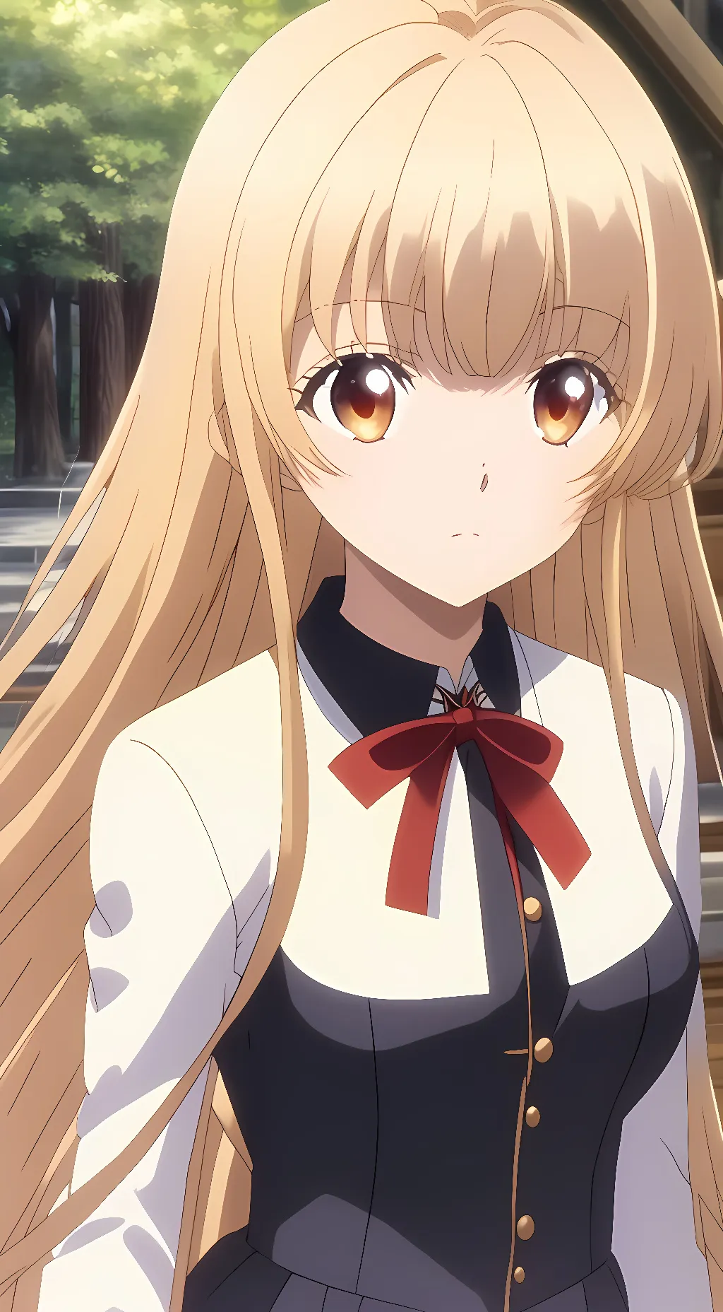 ai character: Mahiru shiina background
