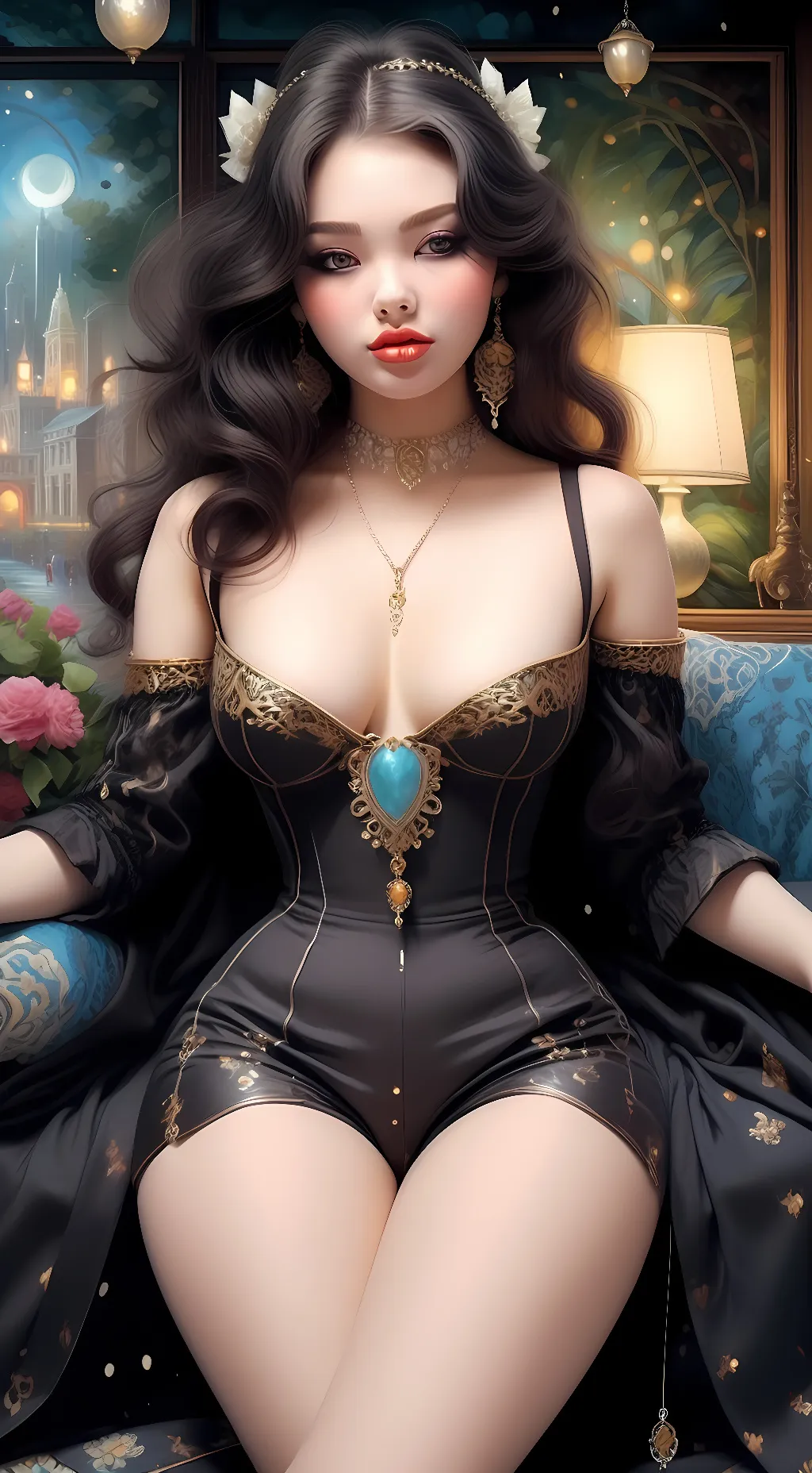 ai character: Scarlett ross background