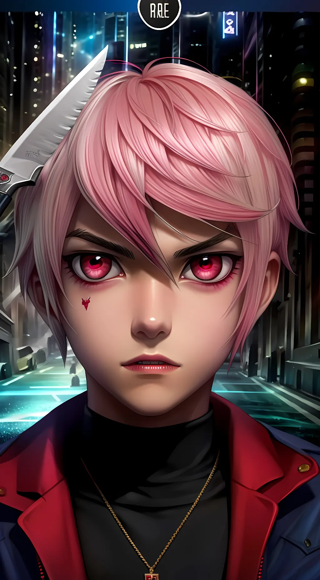 ai character: ~kaito (yandere)~ background