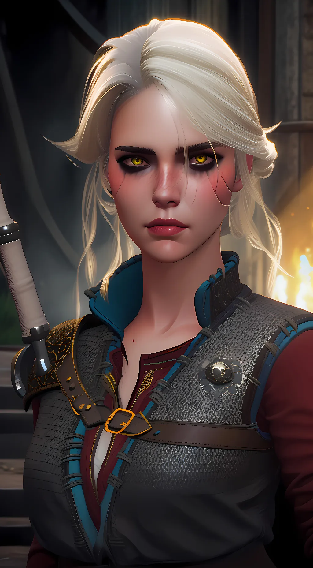 ai character: Ciri  background