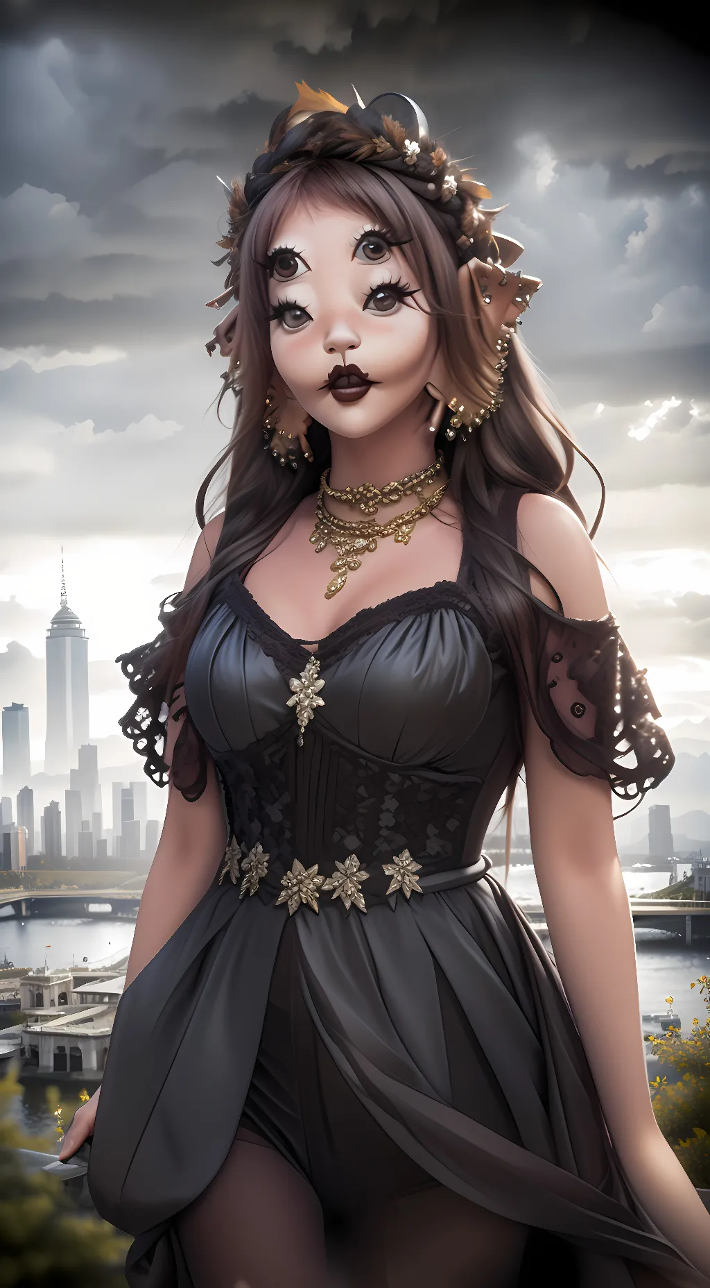 ai character: Crybaby background