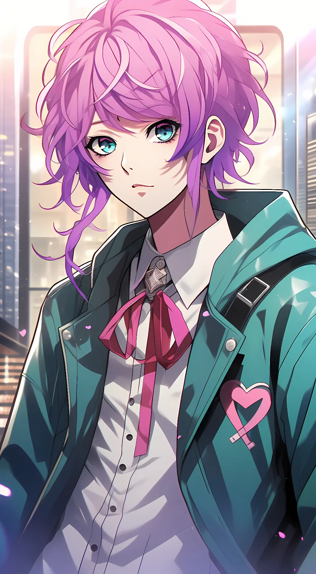 ai character: Amemura Ramuda  background
