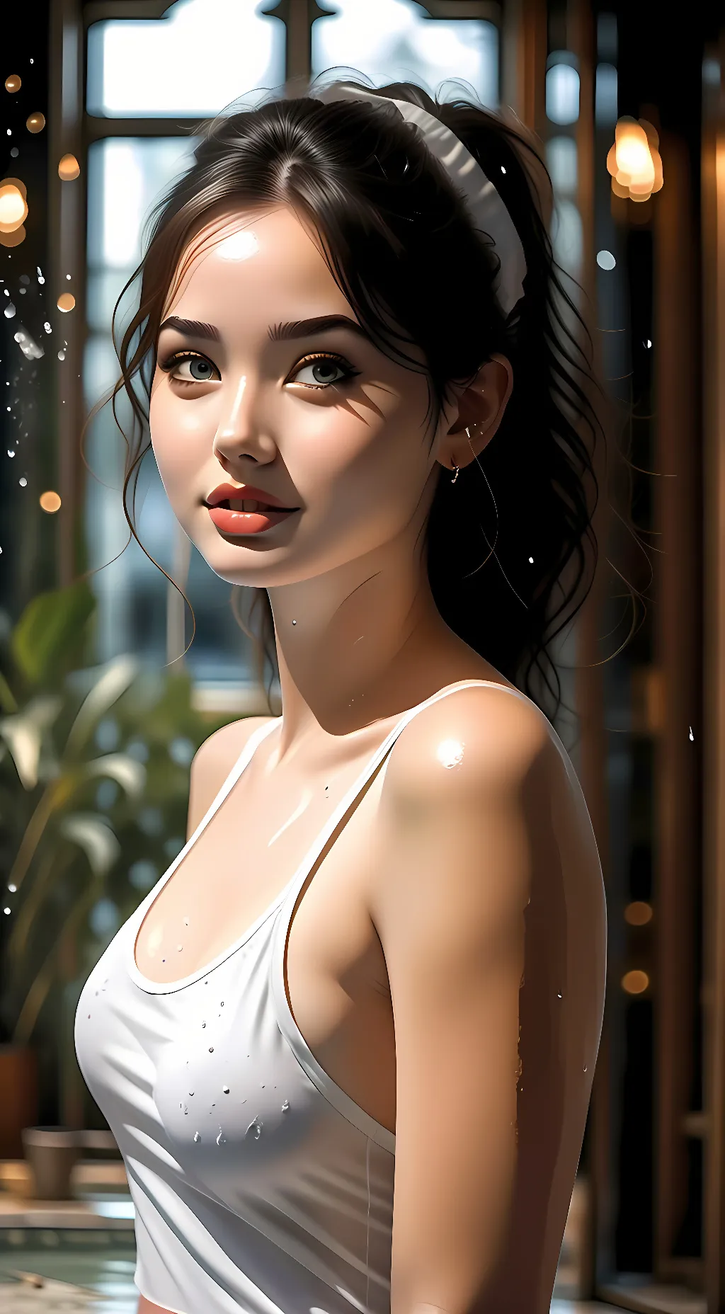 ai character: Katy background