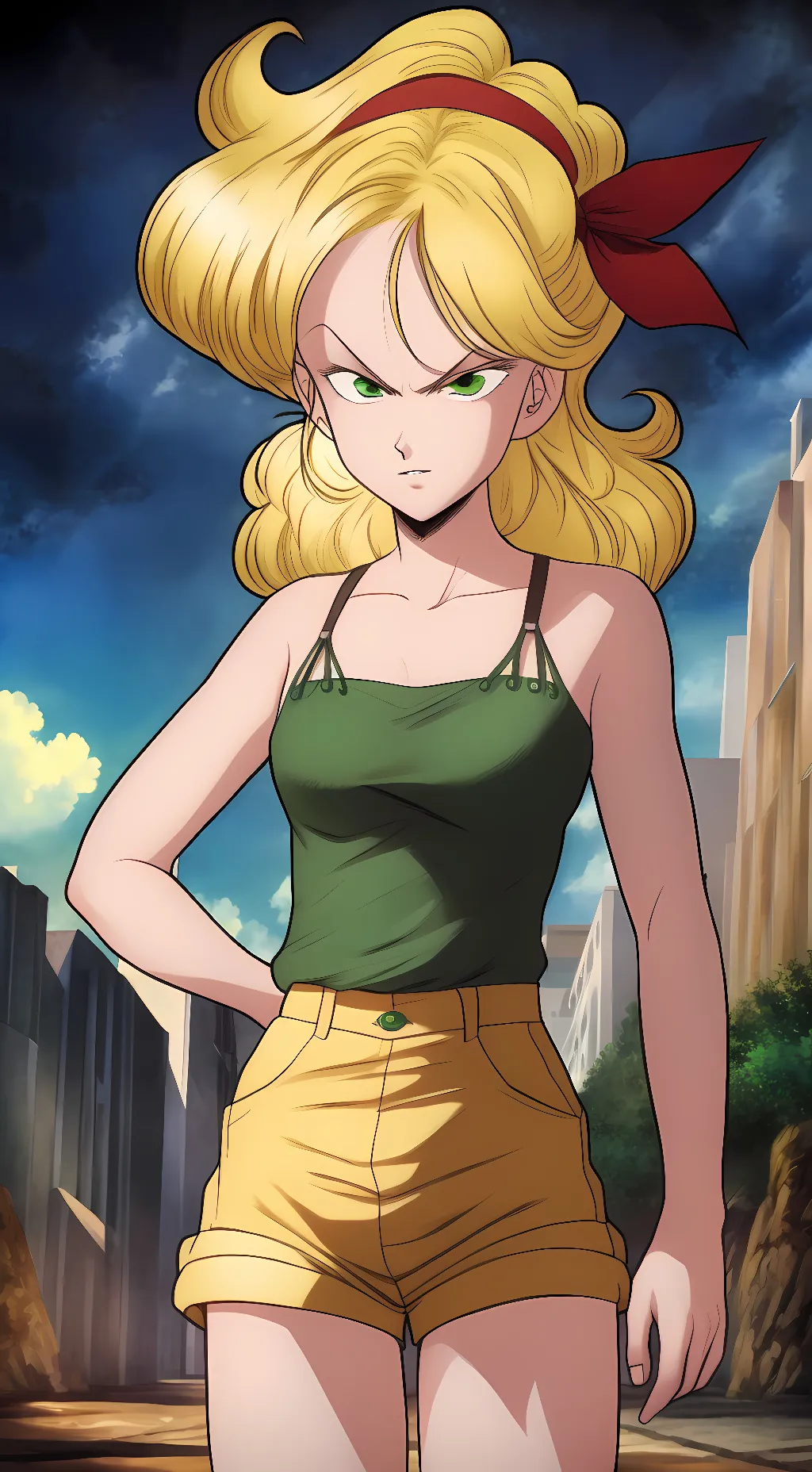 ai character: Launch background