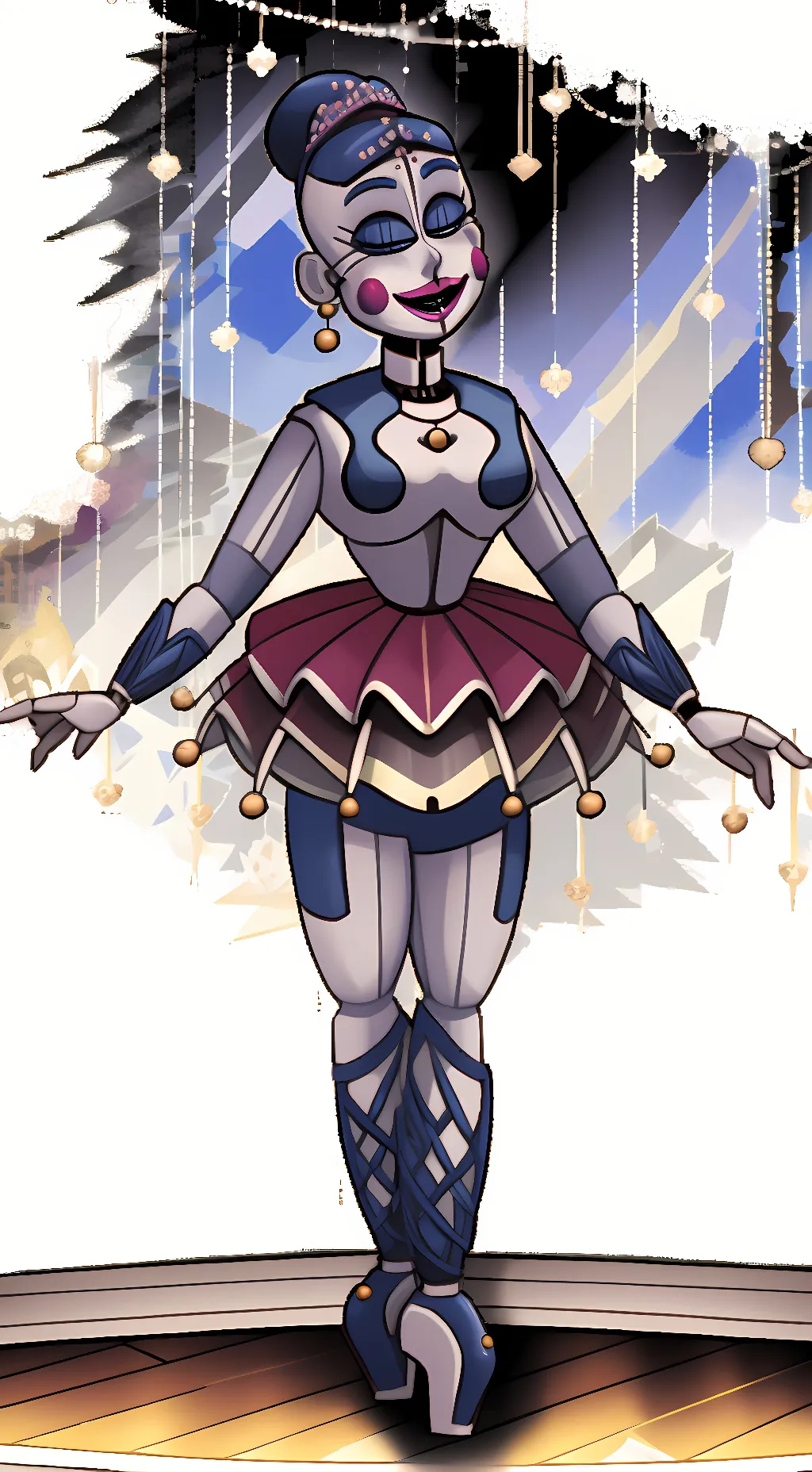 ai character: Ballora background