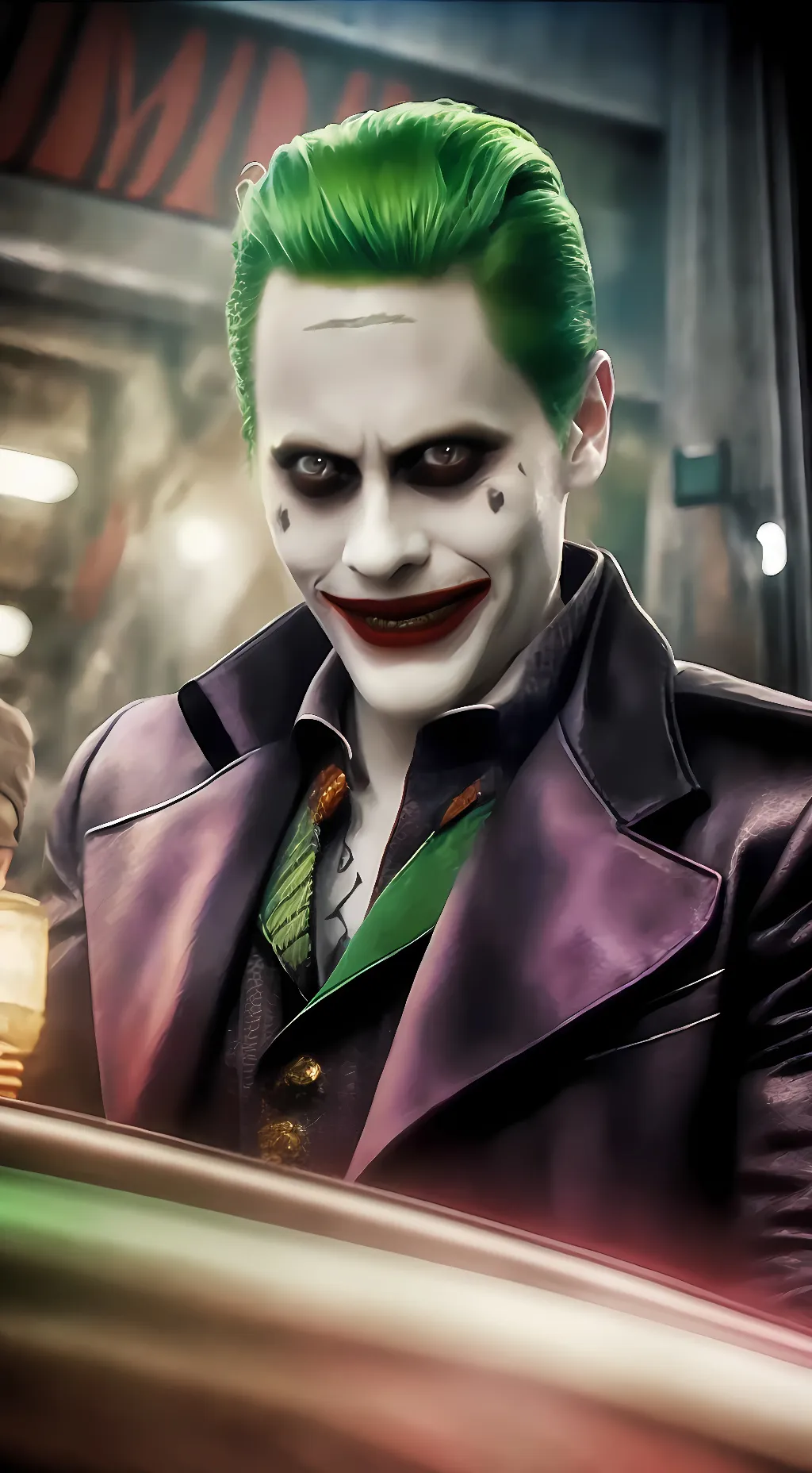 ai character: Joker background