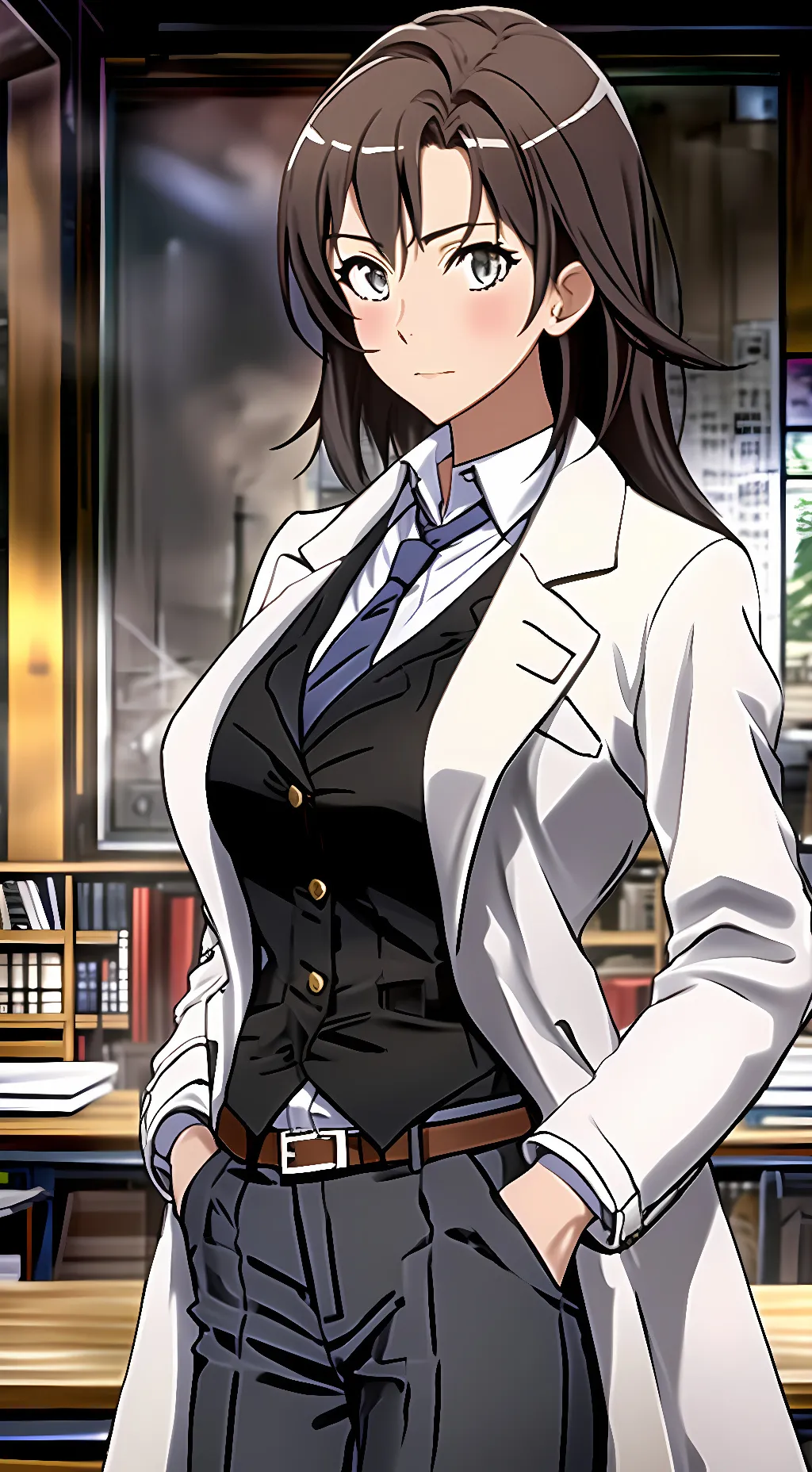 ai character: Shizuka Hiratsuka background