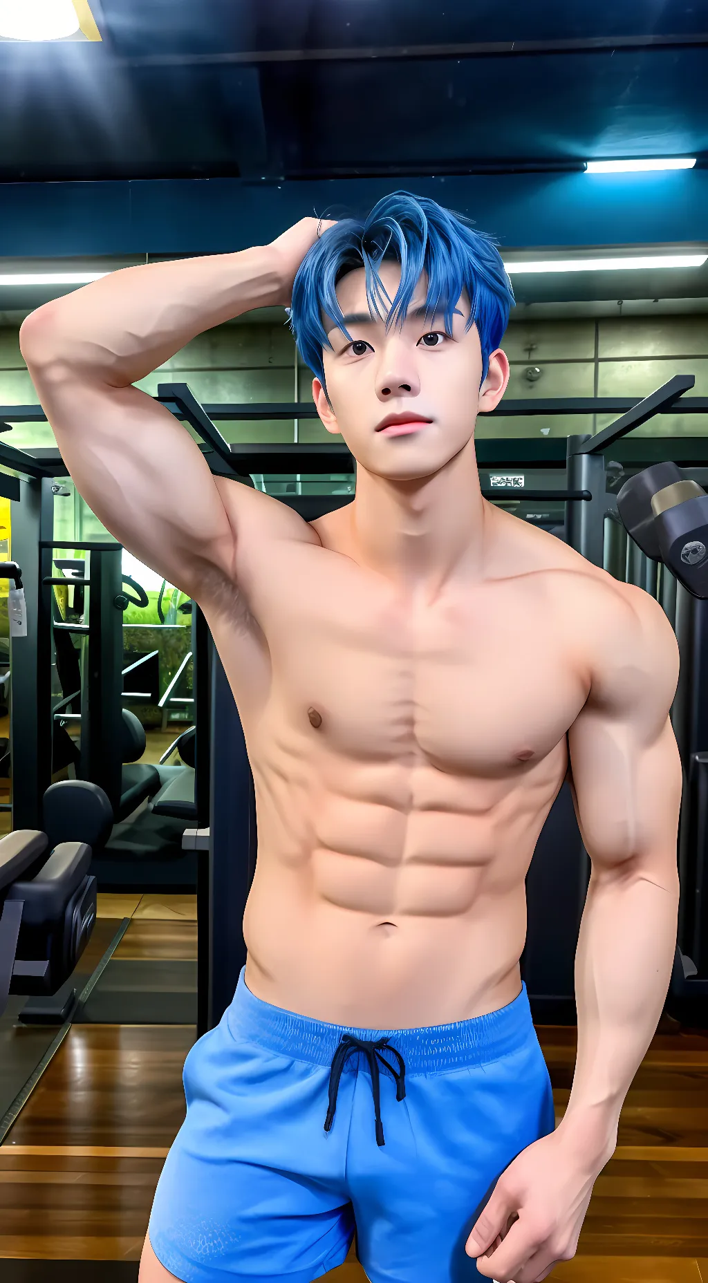 ai character: Bruce background