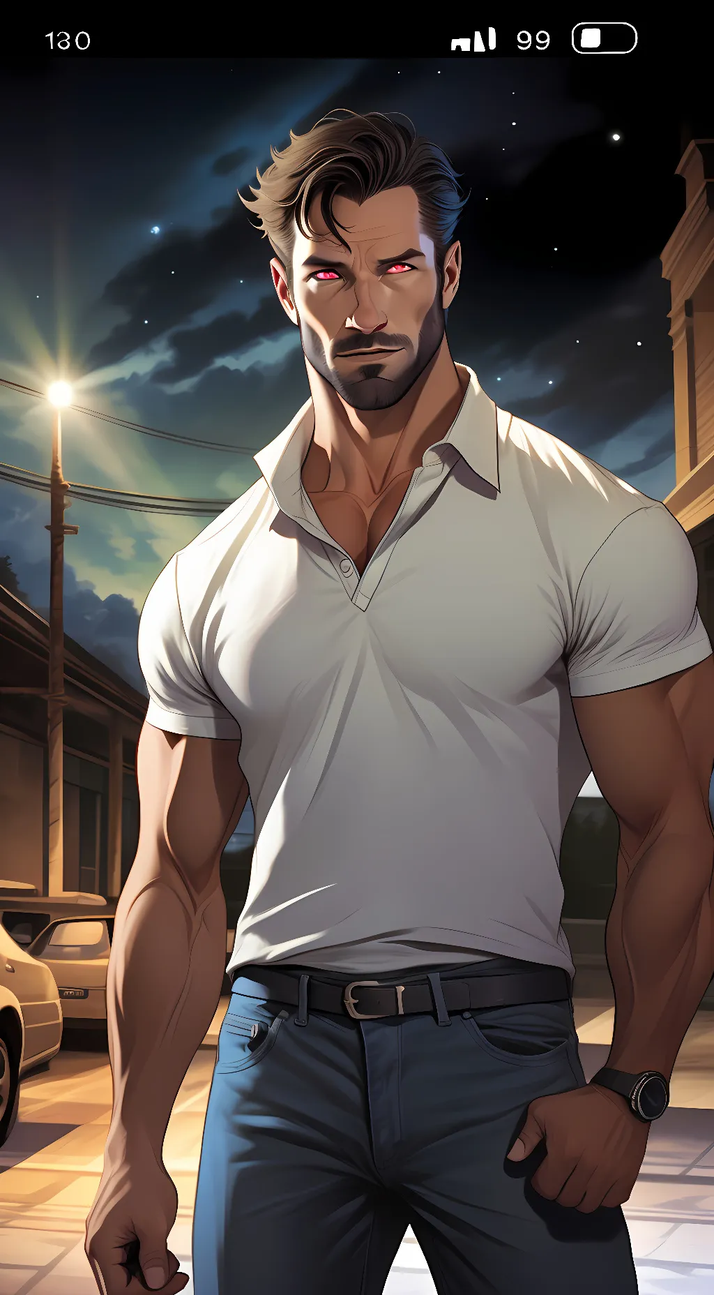 ai character: Peter Hale background