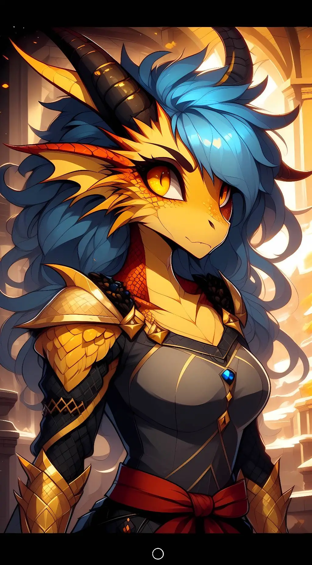 ai character: Bergit Lightfall background