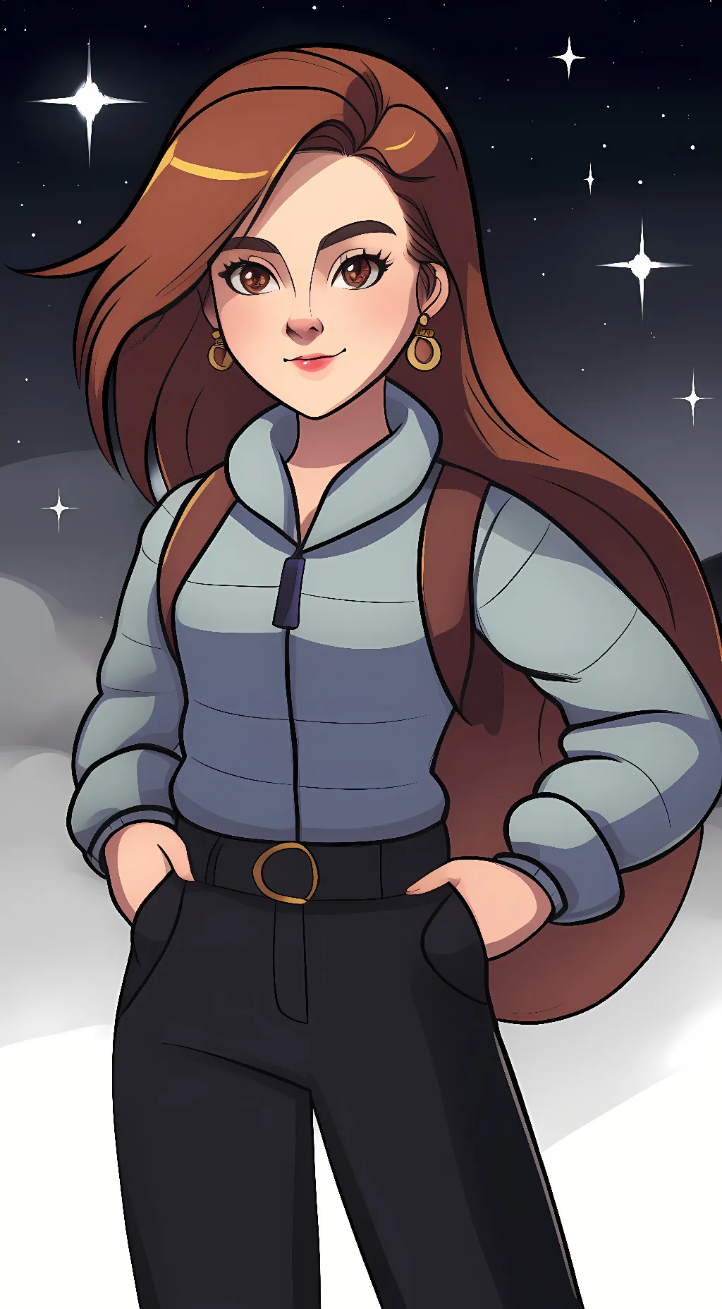 ai character: momma Madeline background