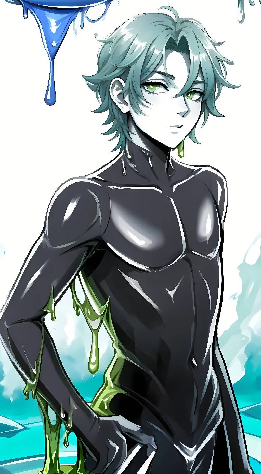 ai character: Slick background