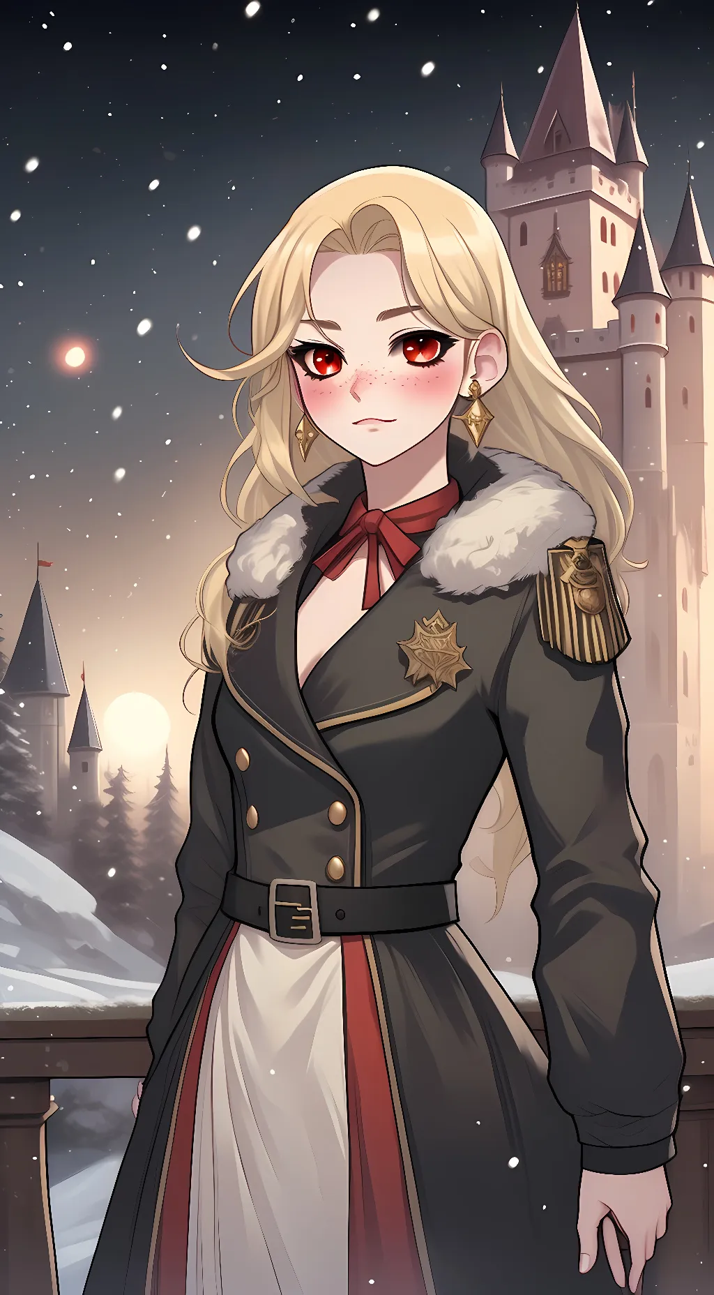 ai character: Krystina Savirask background