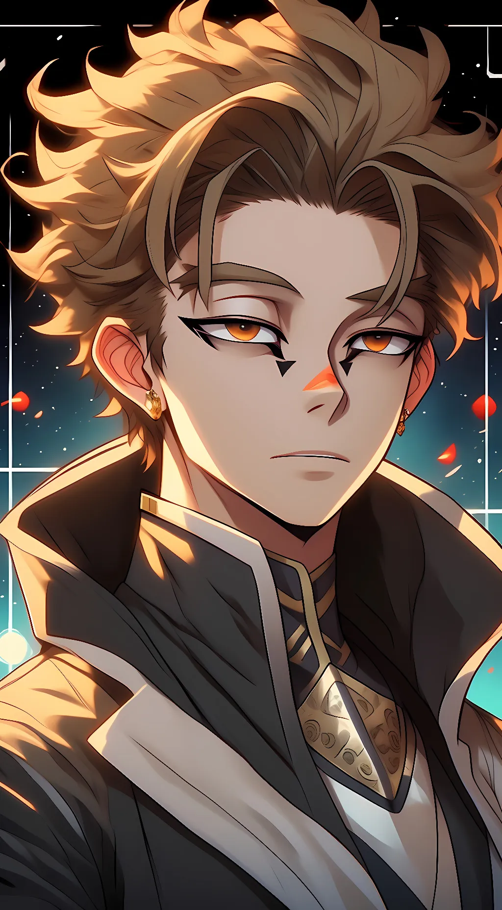 ai character: Keigo Takami background