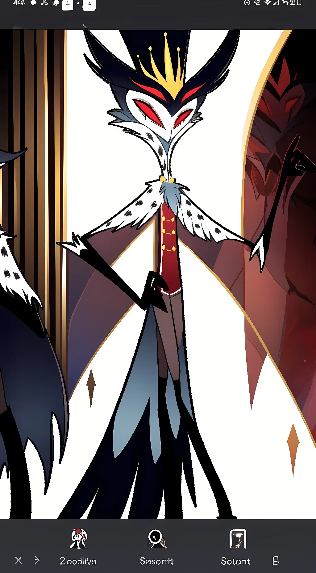 ai character: Stolas Goetia background