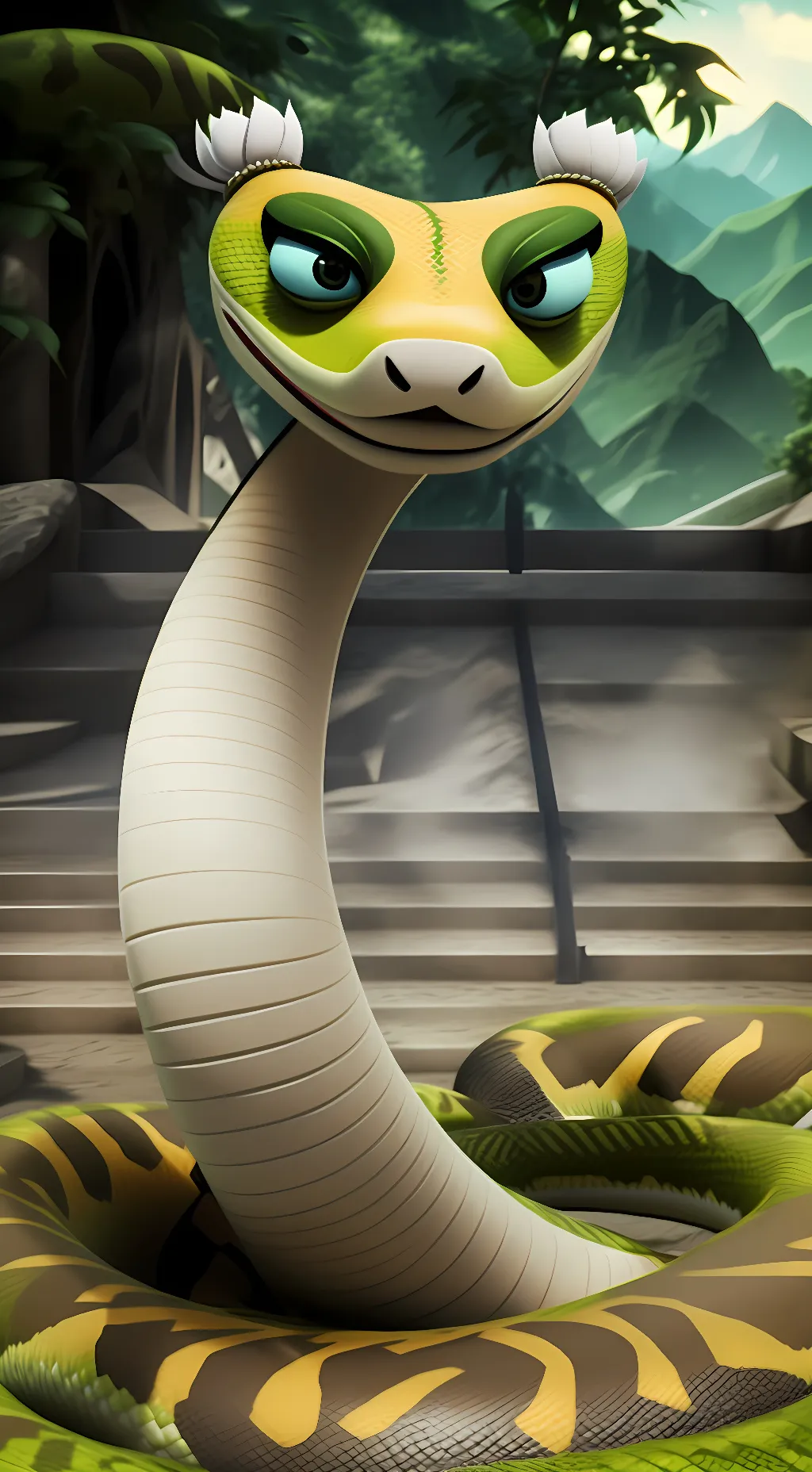ai character: Master Viper background